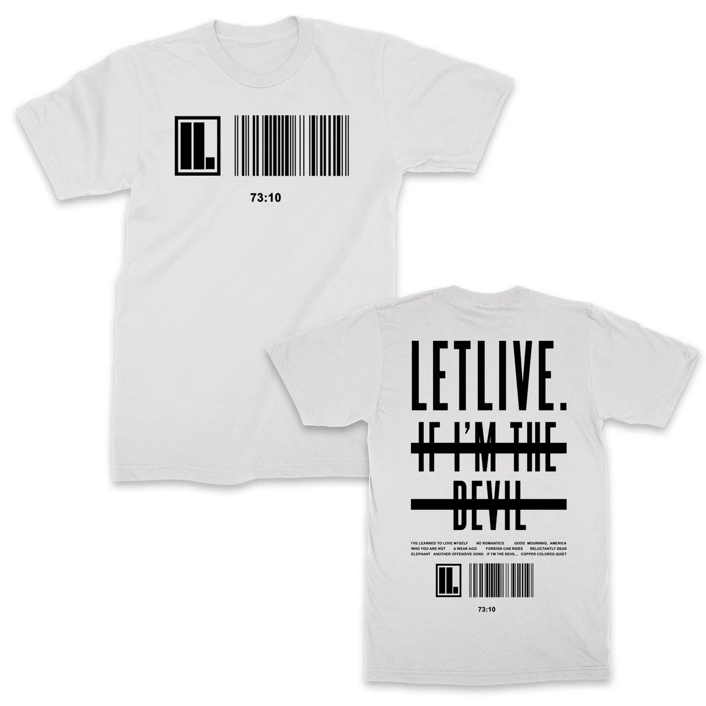 letlive. Scanner T-shirt (White)