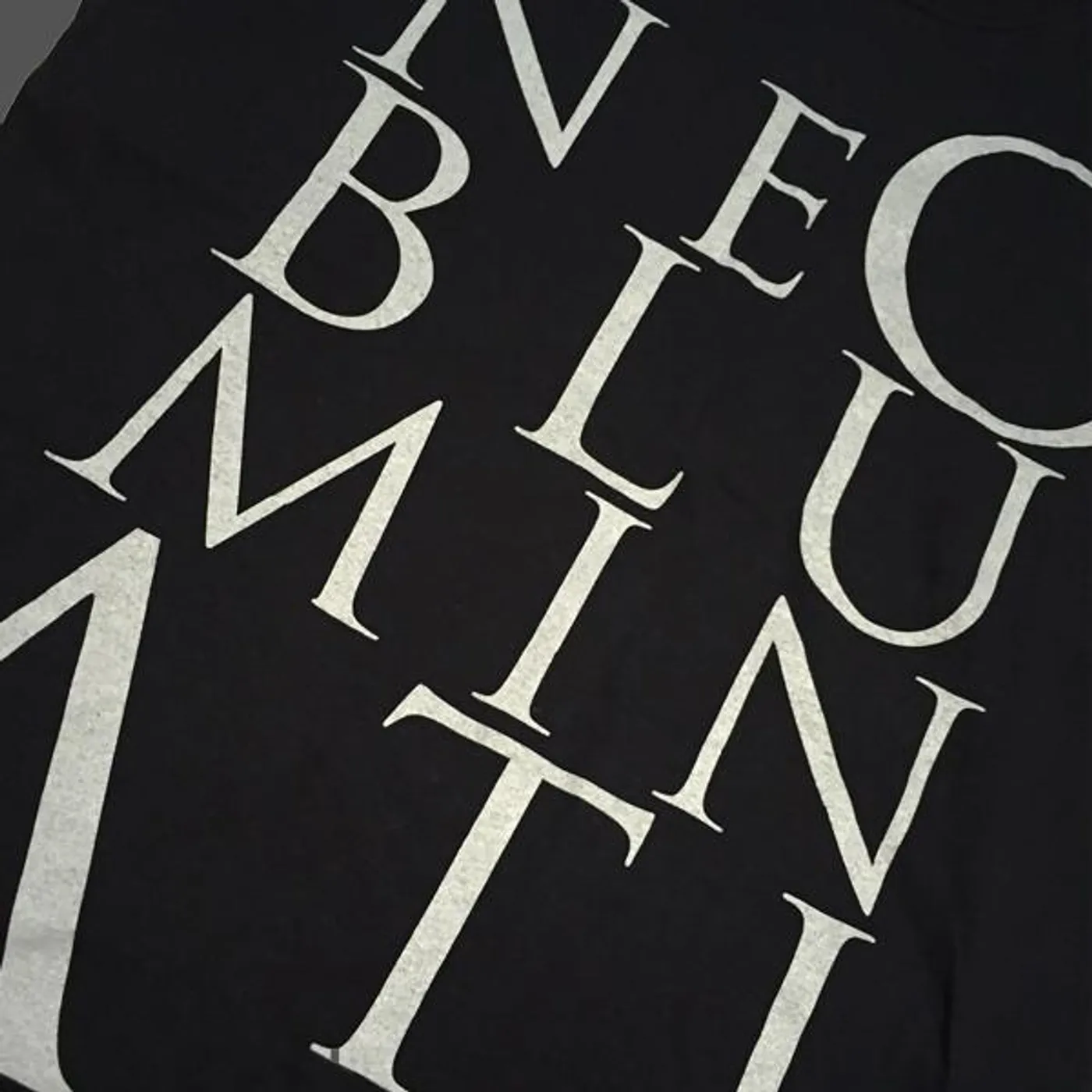 Ne Obliviscaris Ne Obluminati Stacked Logo T-shirt (Womens)