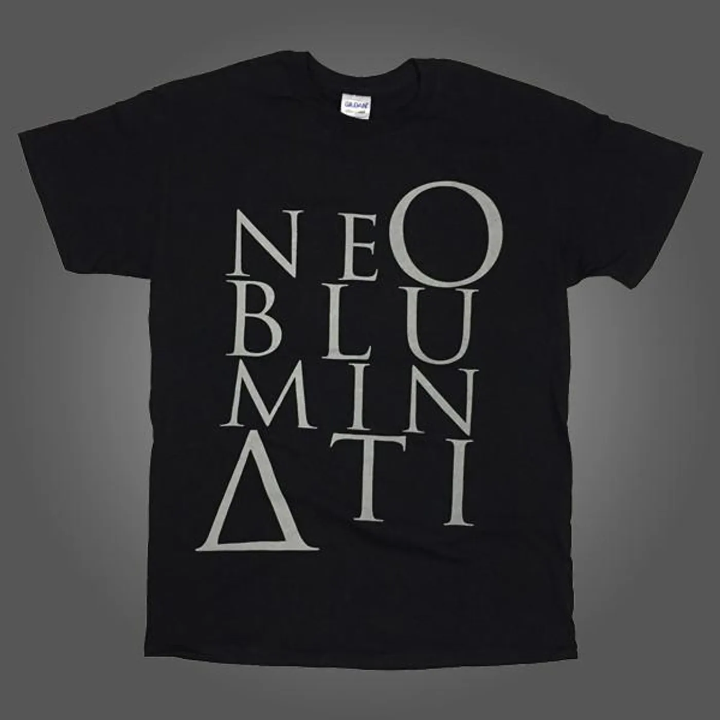 Ne Obliviscaris Ne Obluminati Stacked Logo T-shirt (Black)