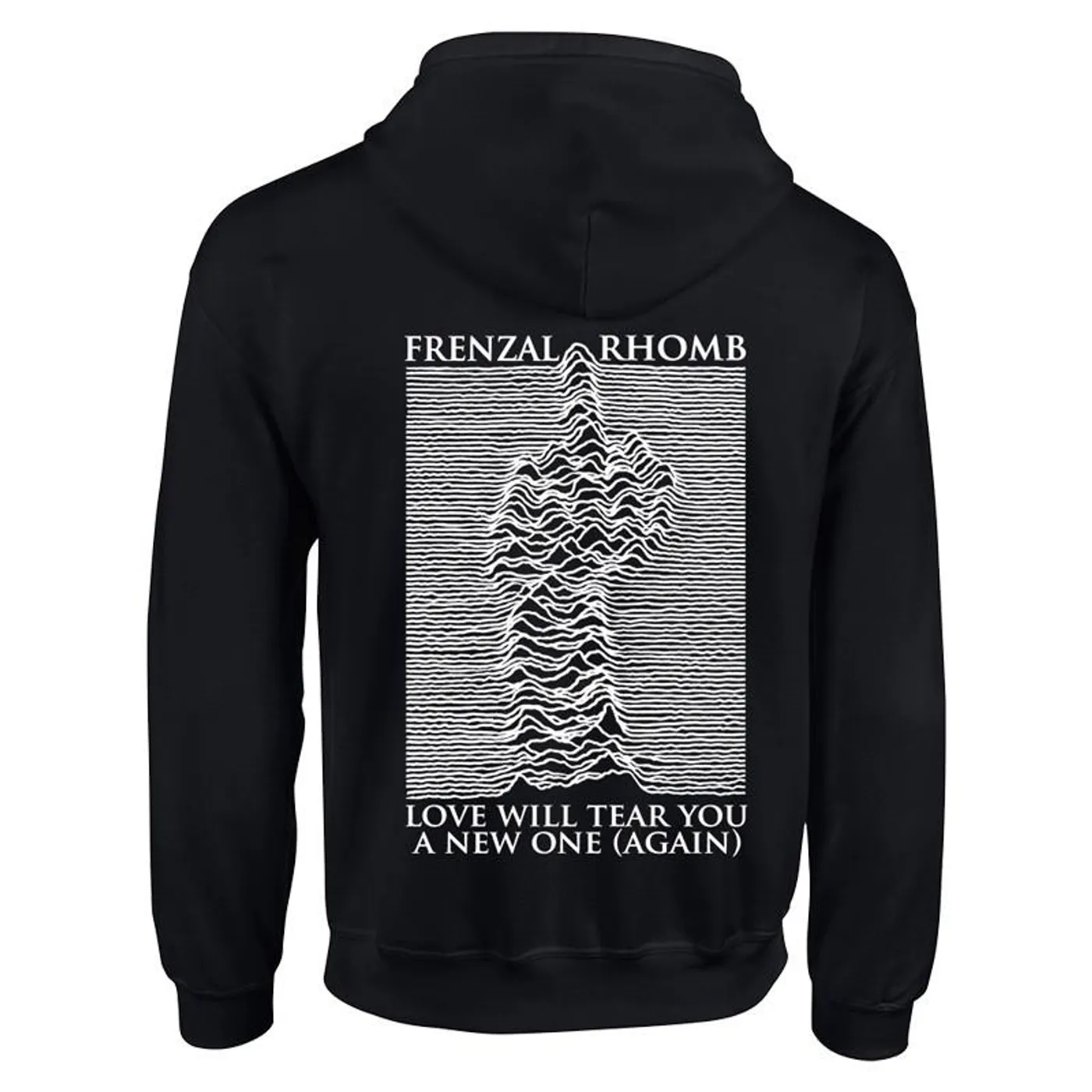 Frenzal Rhomb Joyless Derision Zip-Up Hoodie (Black)