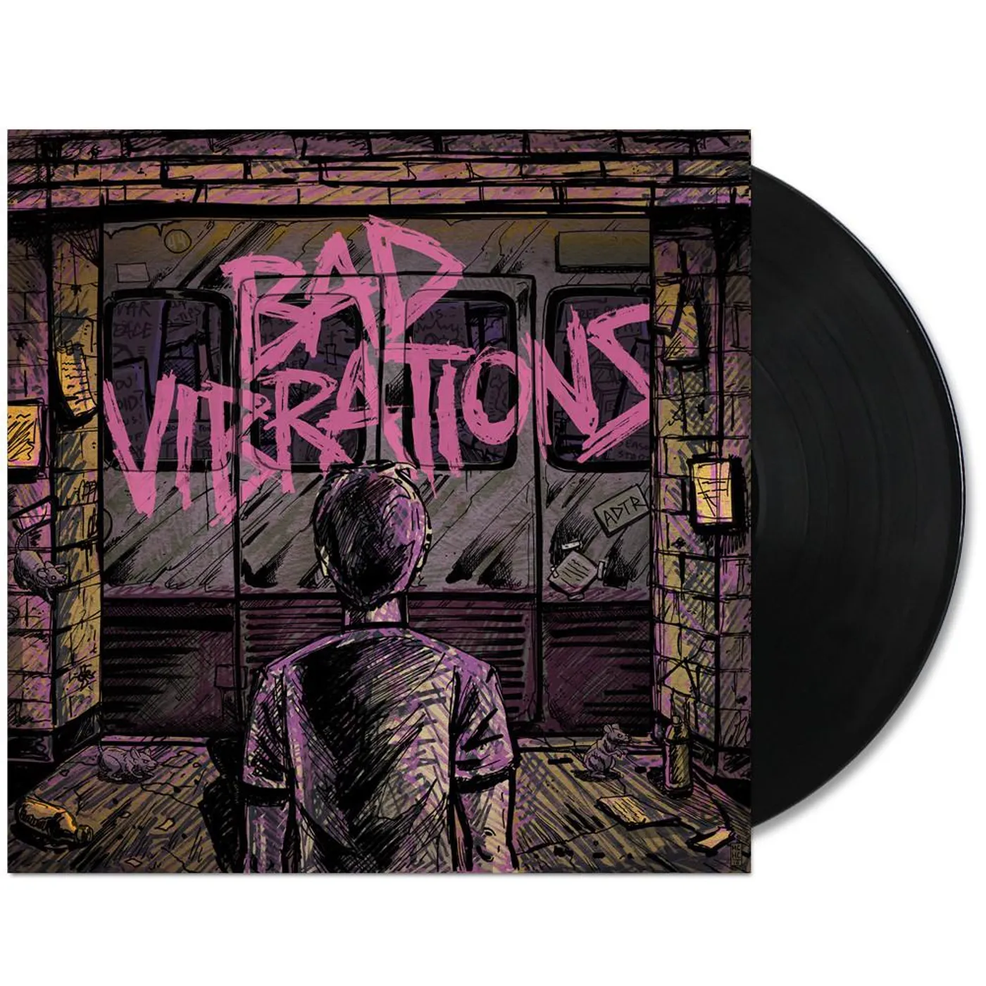 A Day To Remember Bad Vibrations LP (Black) (Vinyl)