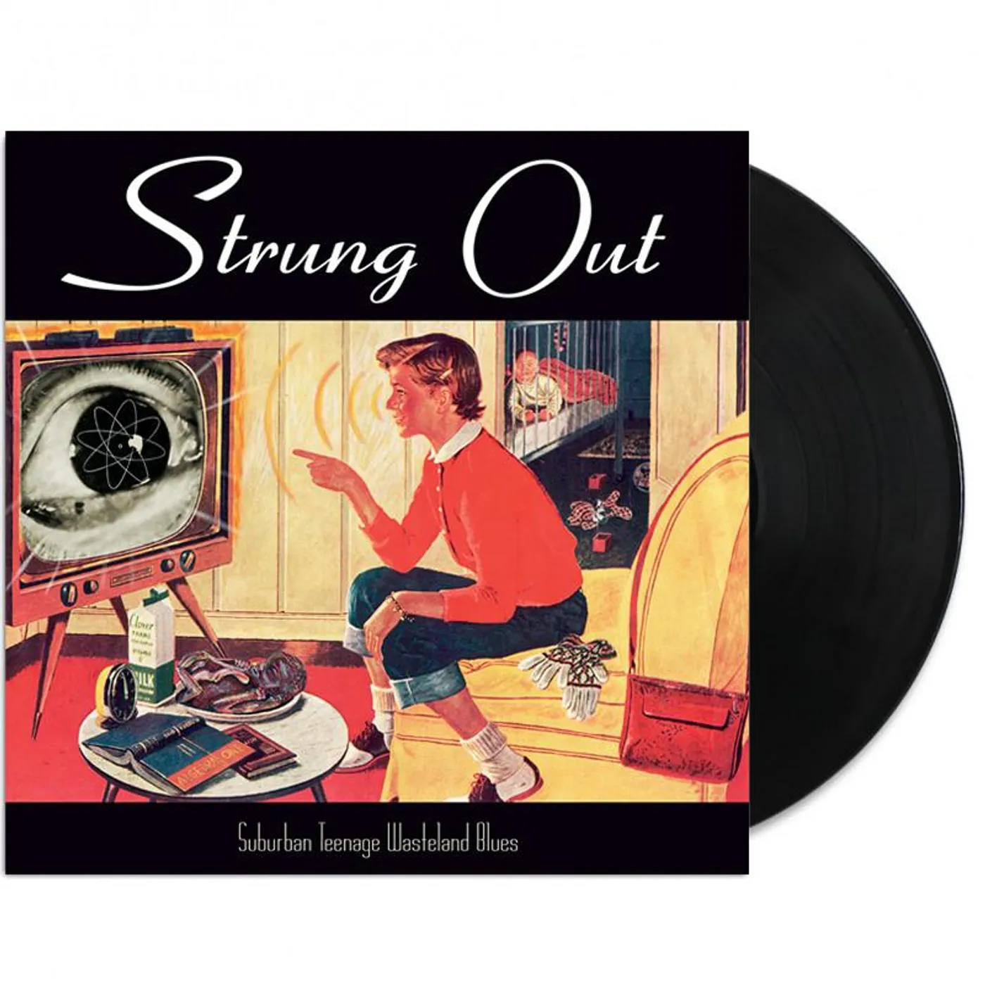 Strung Out Suburban Teenage Wasteland Blues LP (Reissue) (Vinyl)