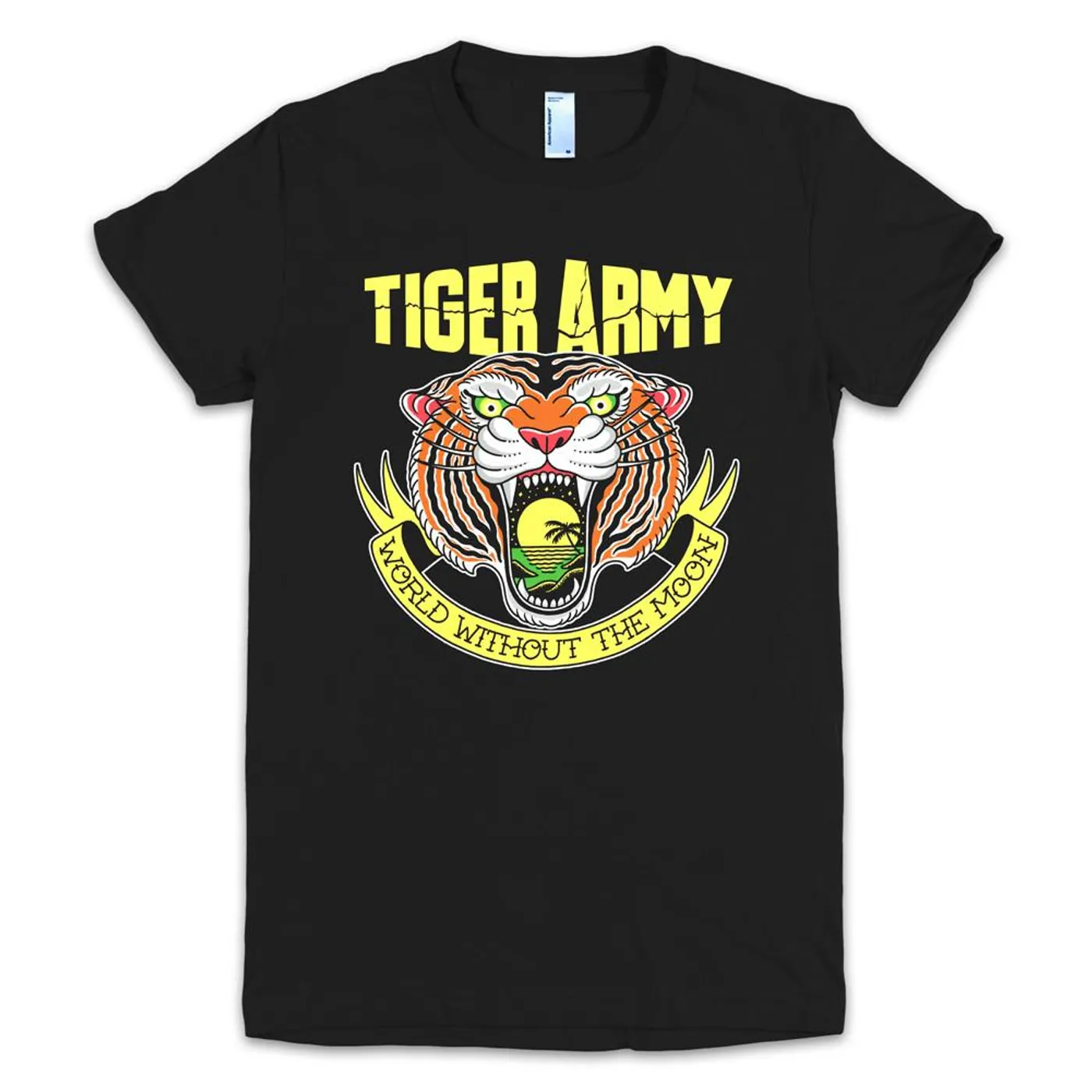 Tiger Army World Without The Moon T Womens (Black)