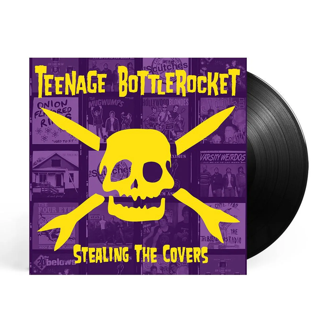 Teenage Bottlerocket Stealing The Covers LP (Black) (Vinyl)