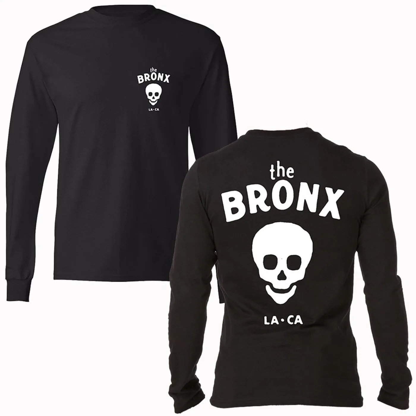 Bronx Skull Longsleeve Tee
