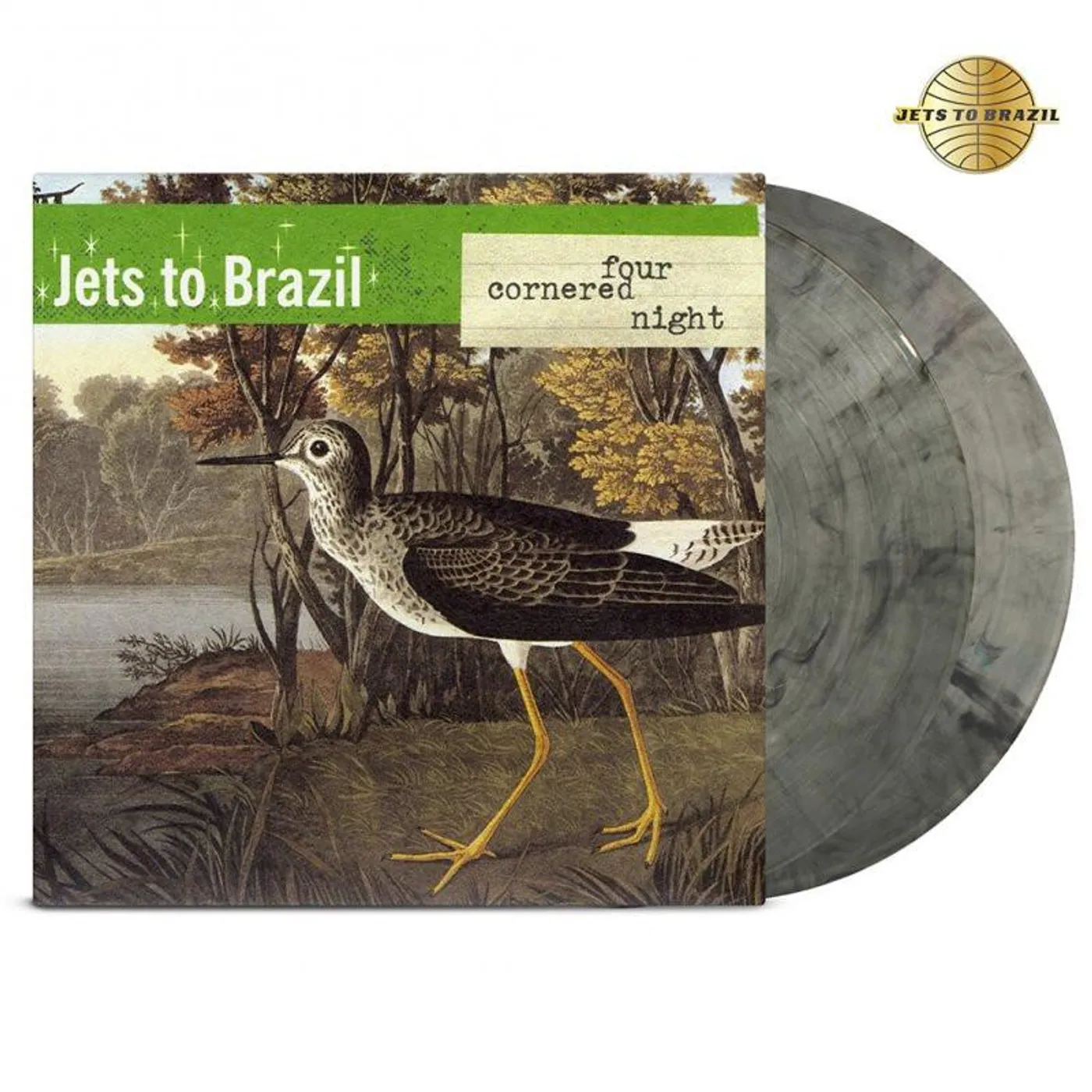Jets To Brazil Four Cornered Night 2LP (Clear/Black) (Vinyl)