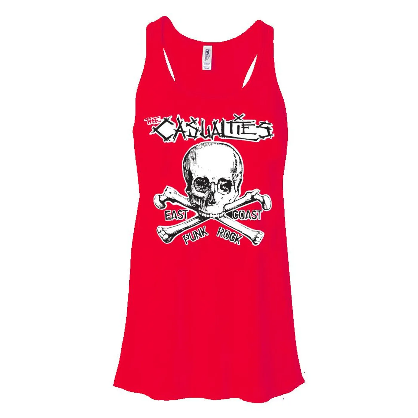 The Casualties East Coast Skull Womens Tank