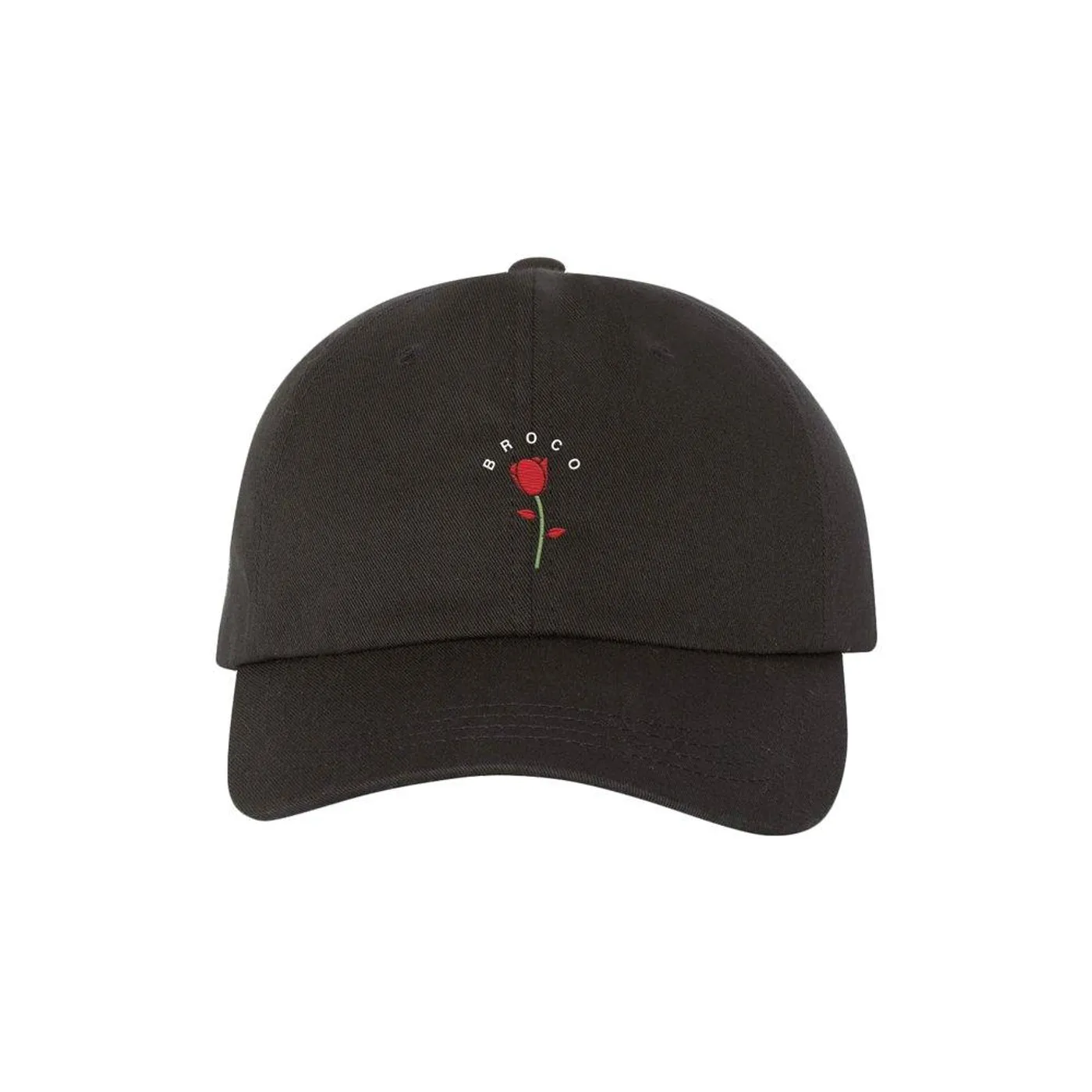 DON BROCO Pretty Flower Dad Hat (Black)
