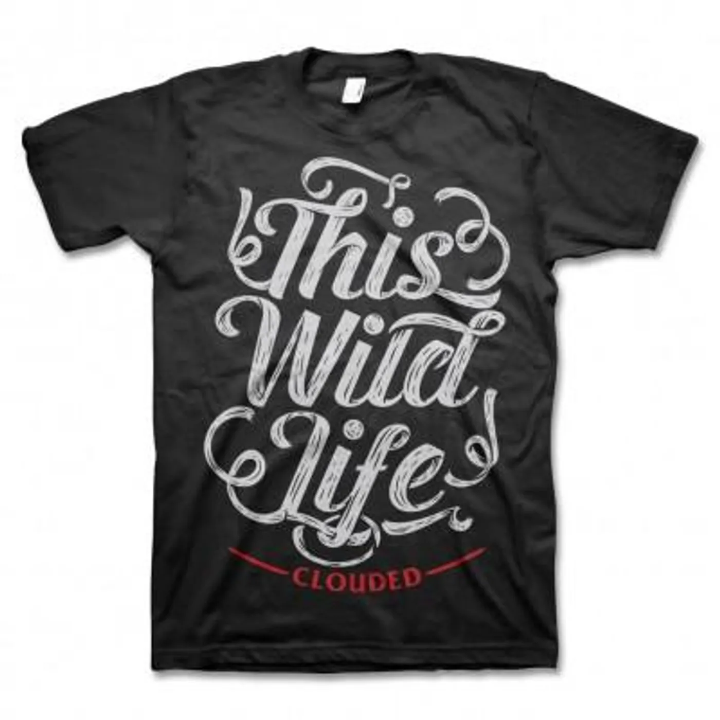 This Wild Life Script T-shirt (Black)
