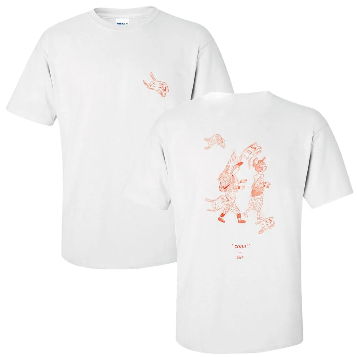 Cloud Control Zone T-shirt (White)