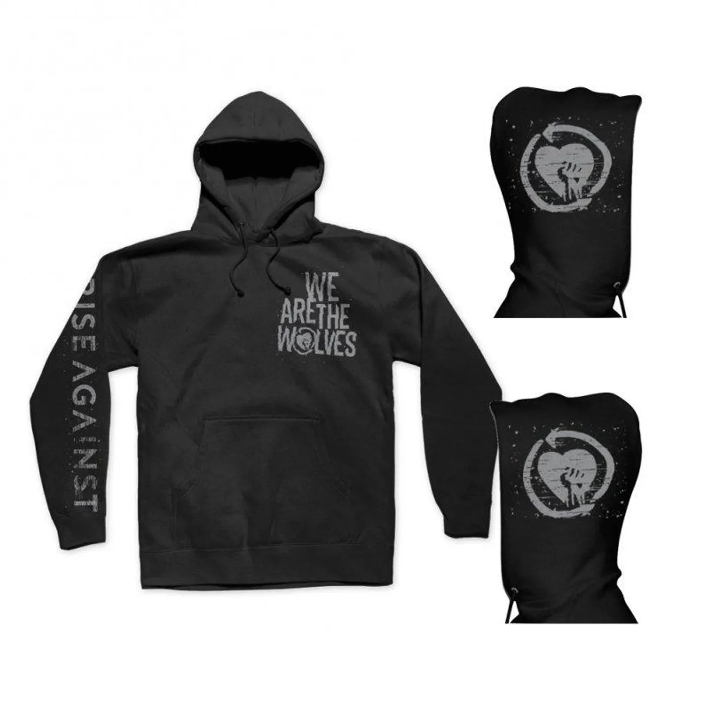 Rise Against We Are The Wolves Pullover Hoodie (Black)