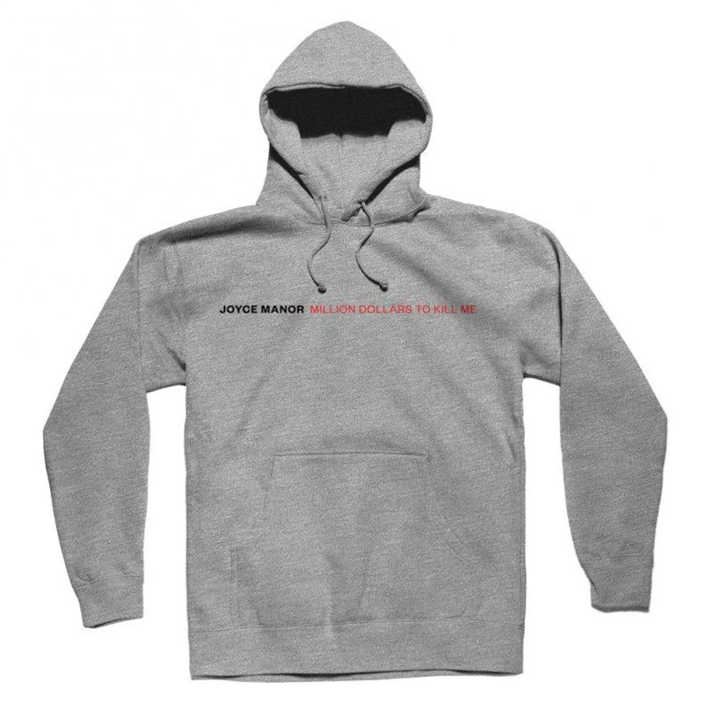 Joyce Manor Million Dollars To Kill Me Pullover Hoodie (Grey)