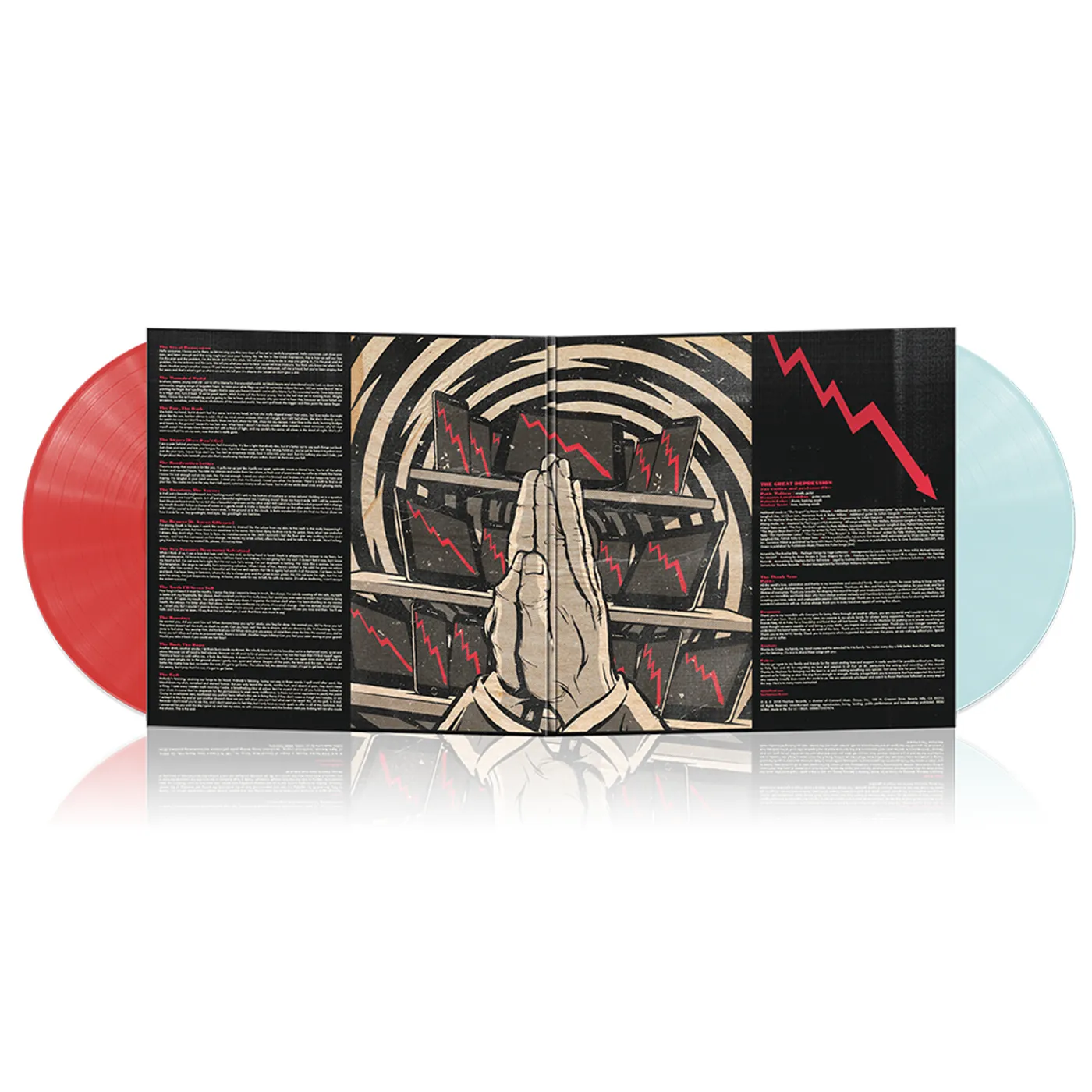 AS IT IS The Great Depression 2LP (Red/Turquoise) (Vinyl)