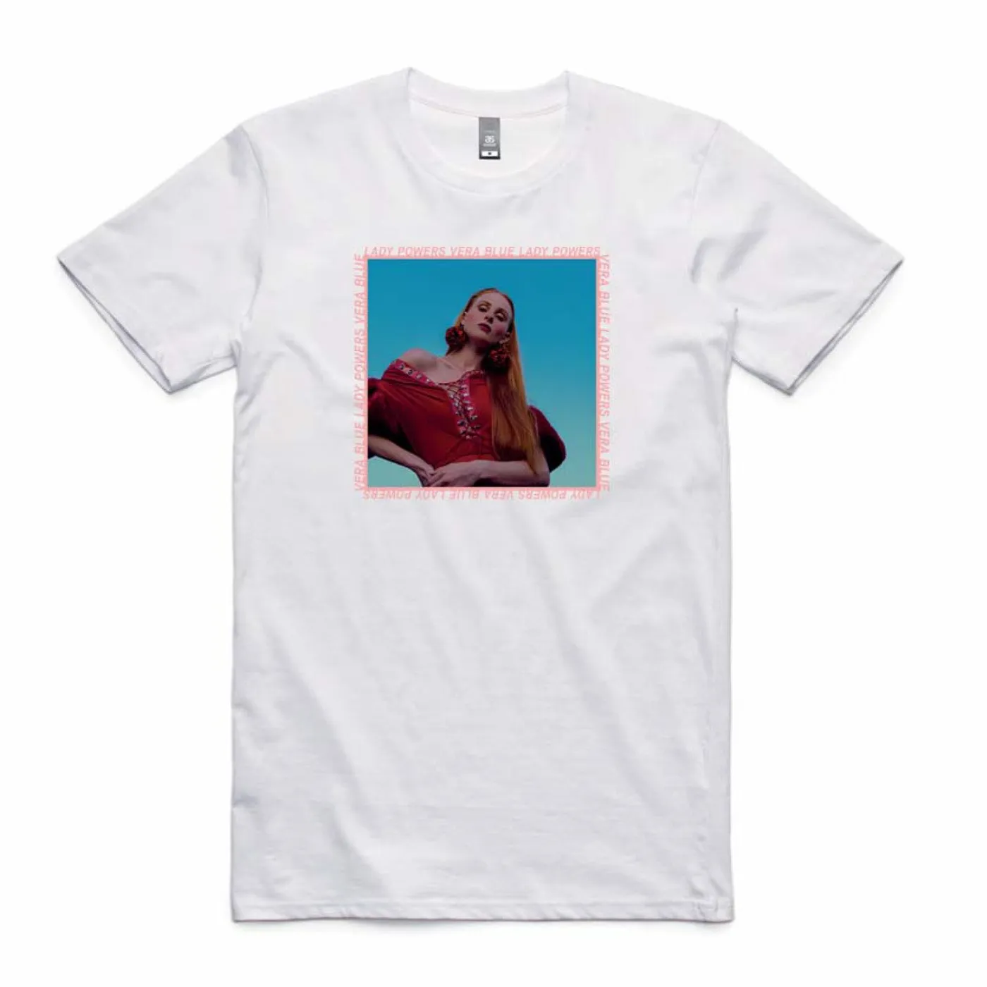 Vera Blue Lady Powers Photo Tee