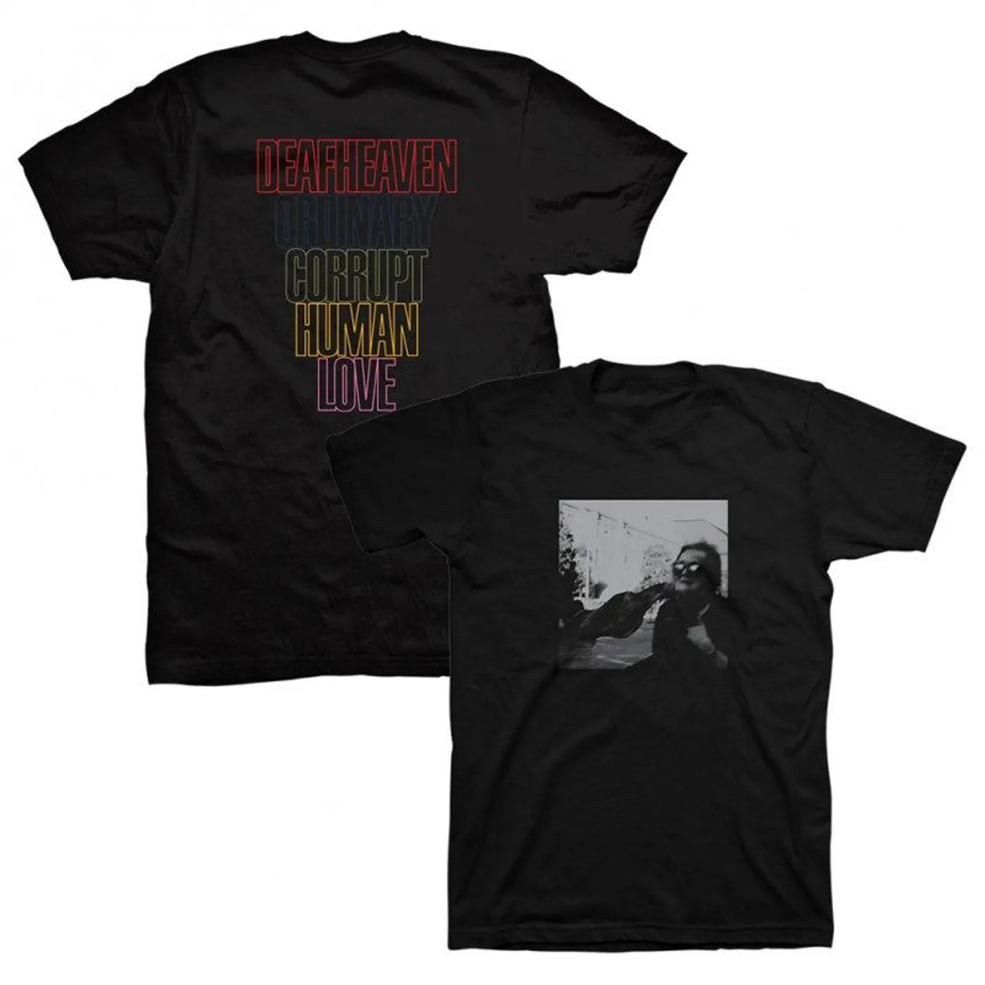 Deafheaven Ordinary Corrupt Human Love Album Tee (Black)