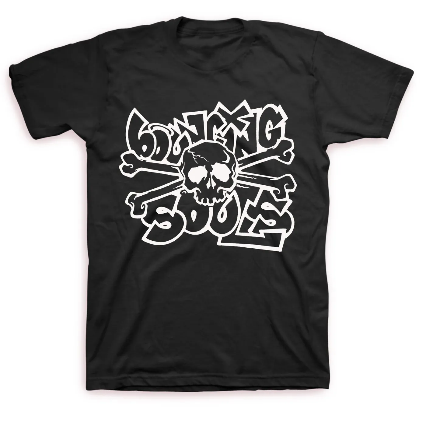 The Bouncing Souls Crossbones Logo T-shirt (Black)