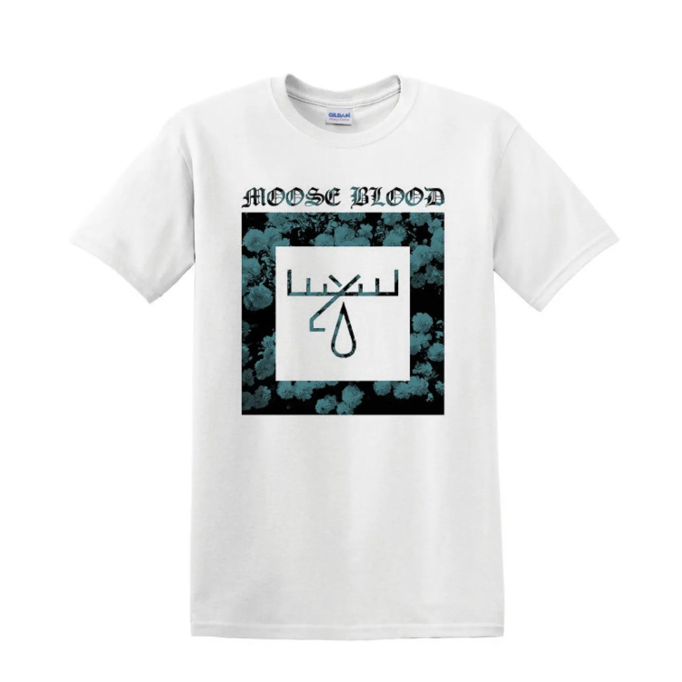 Moose Blood Garden Logo Tee (White)