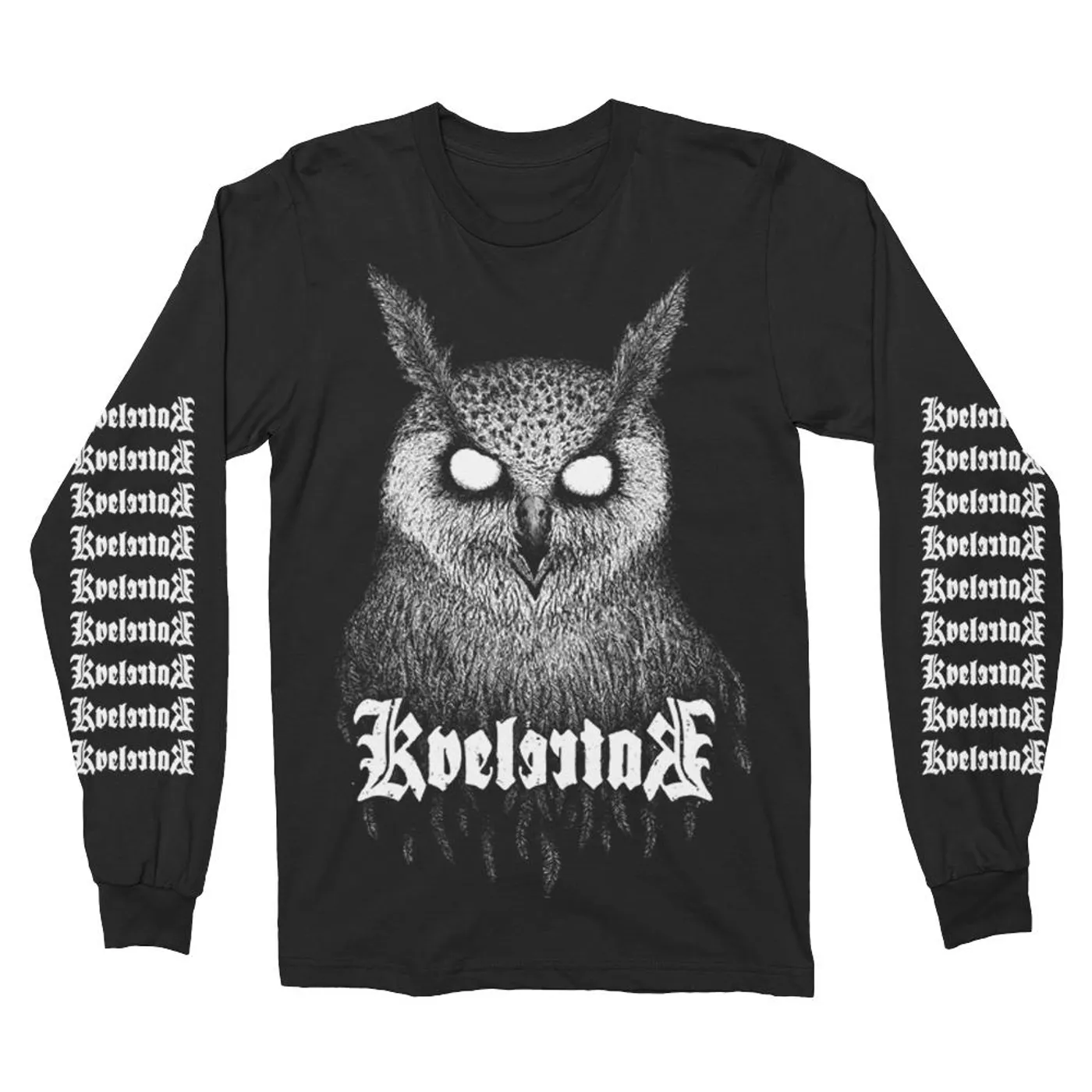 Kvelertak Bartlett Owl Long Sleeve (Black)