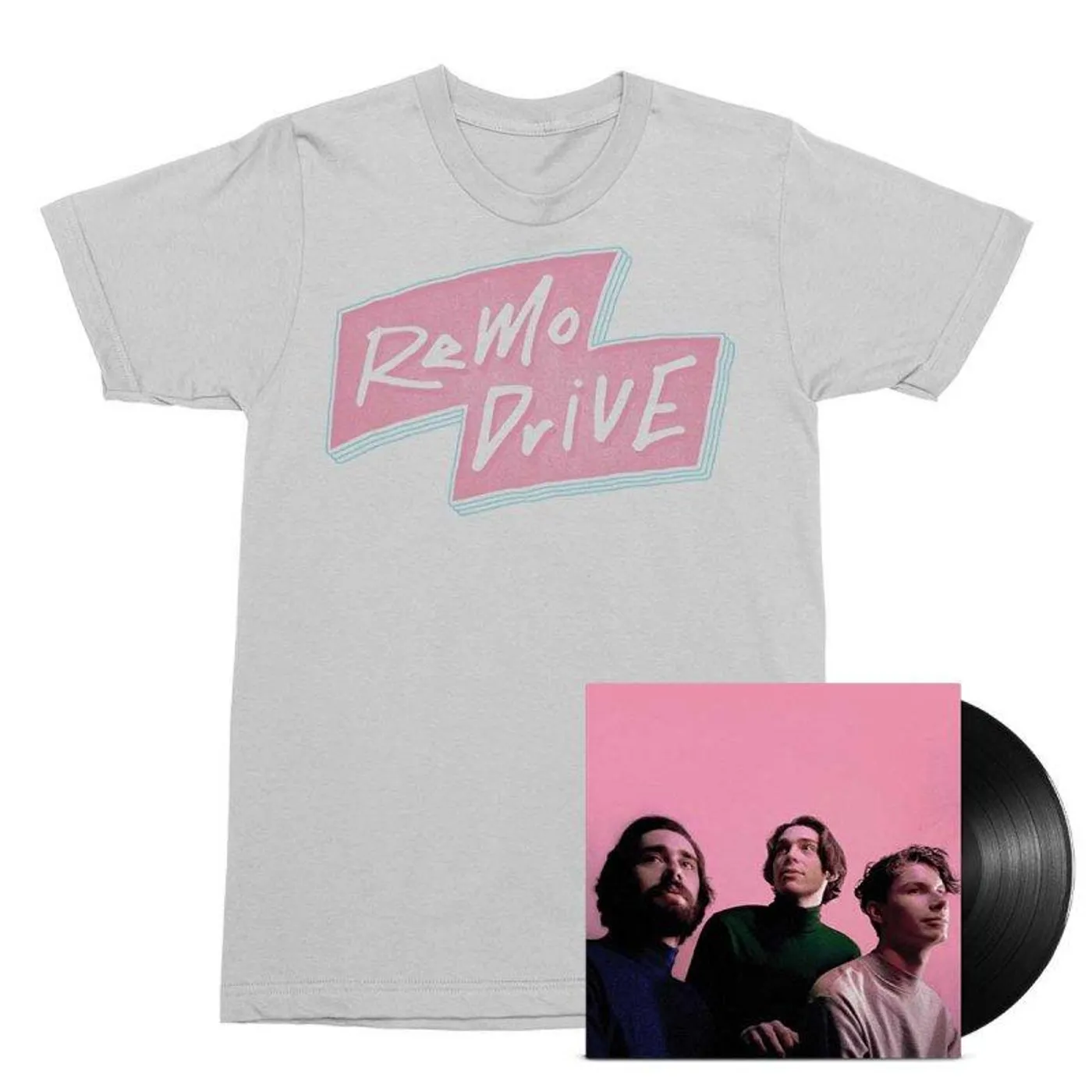 Remo Drive Greatest Hits LP (Black) + Tee