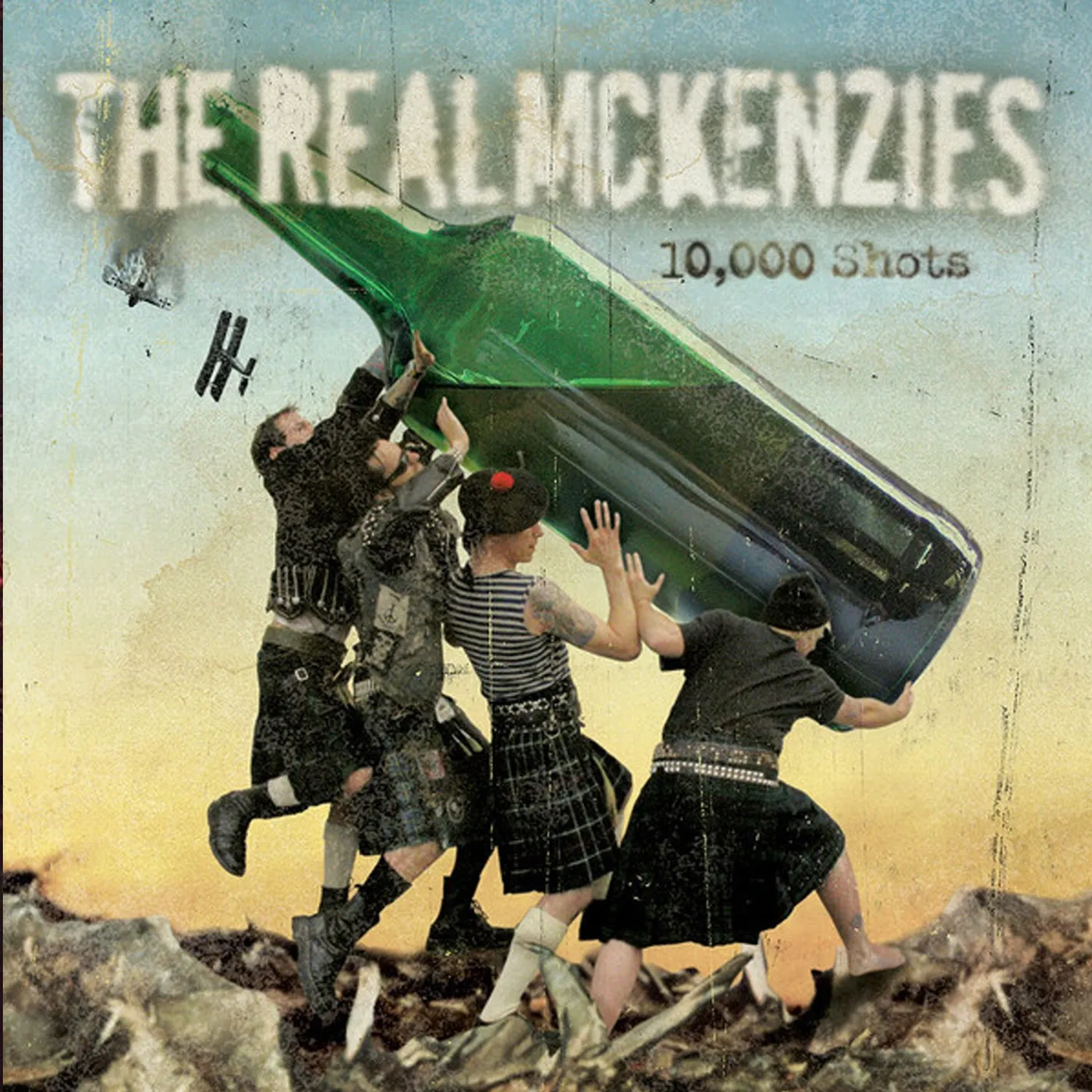 The Real McKenzies 10,000 Shots CD
