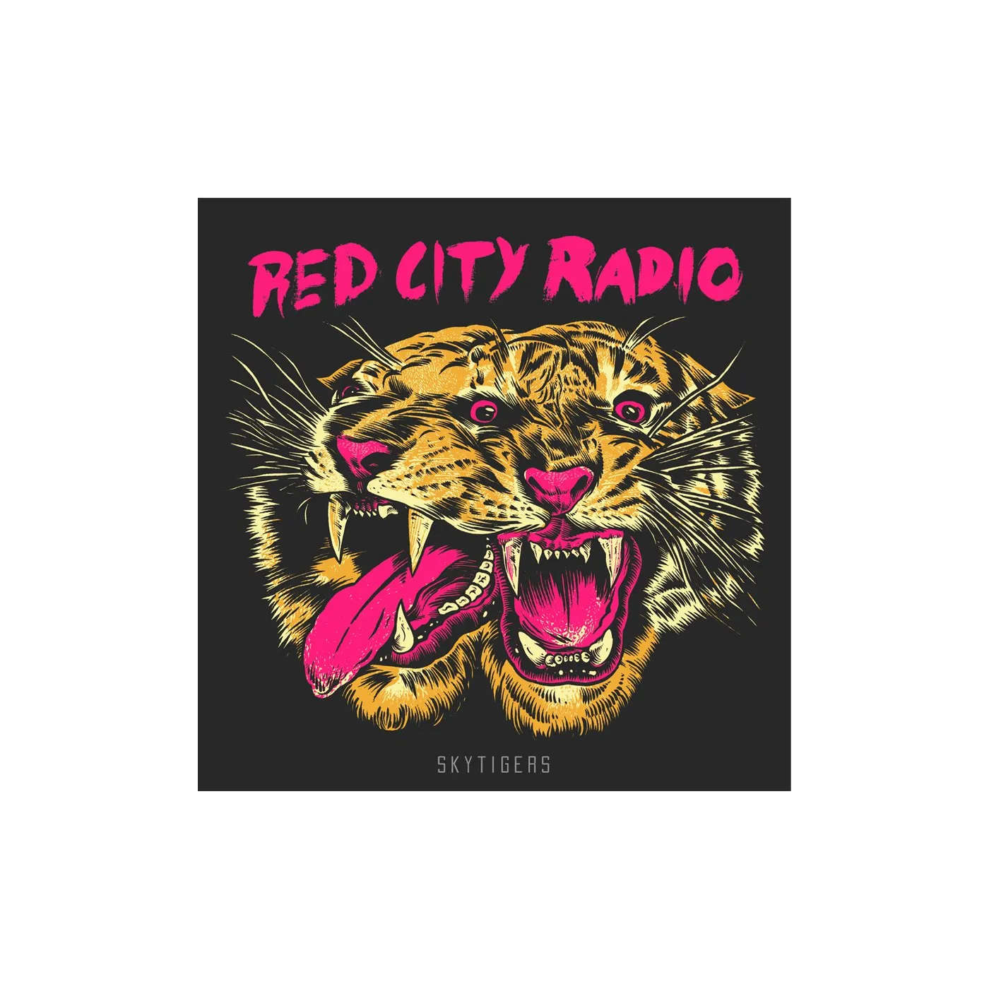 Red City Radio Sky Tigers EP CD + Tee + Patch