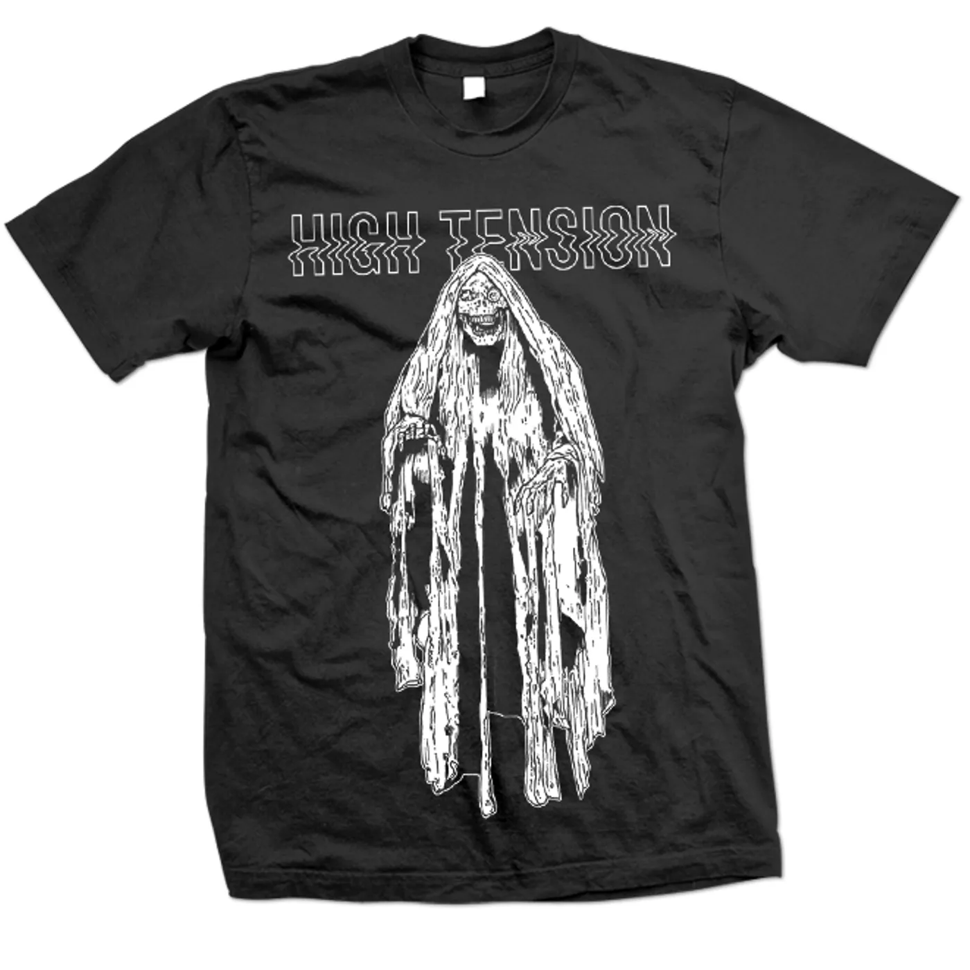 High Tension Zombie Ghost Tee (Black)