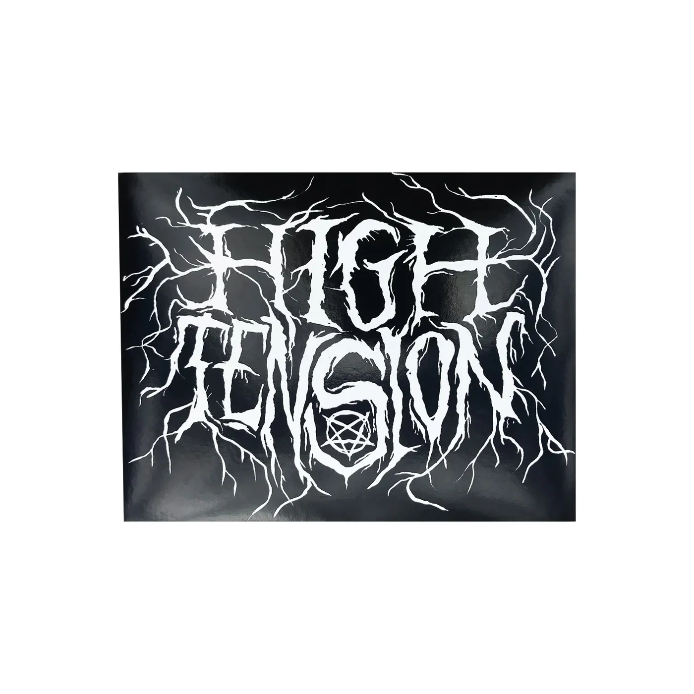 High Tension Spag Logo Sticker