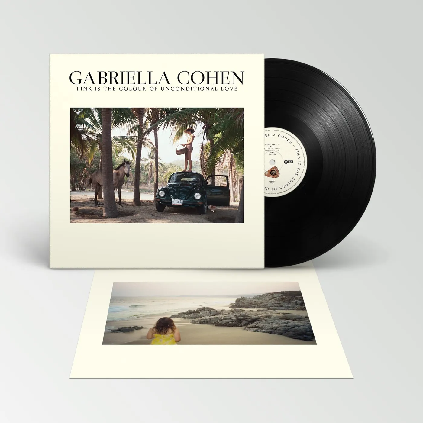 Gabriella Cohen Pink Is The Colour Of Unconditional Love LP (Black) (Vinyl)