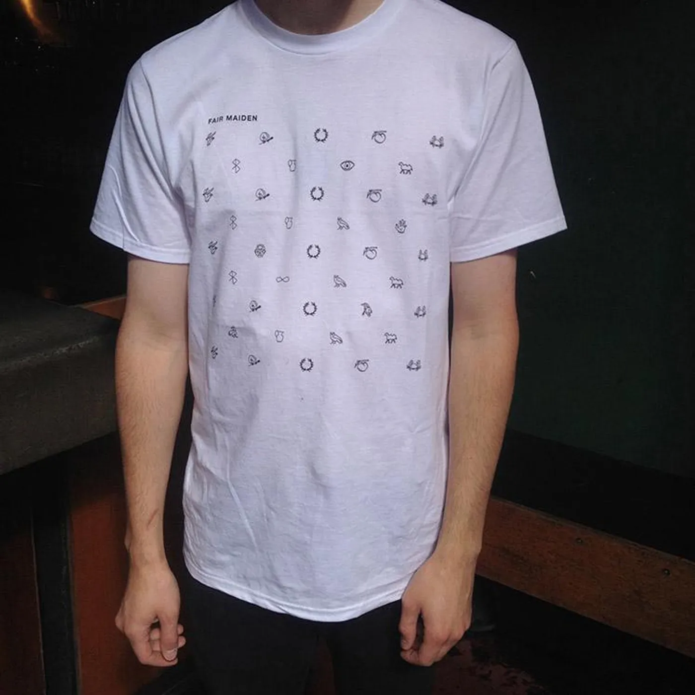 Fair Maiden Symbol T-shirt (White)