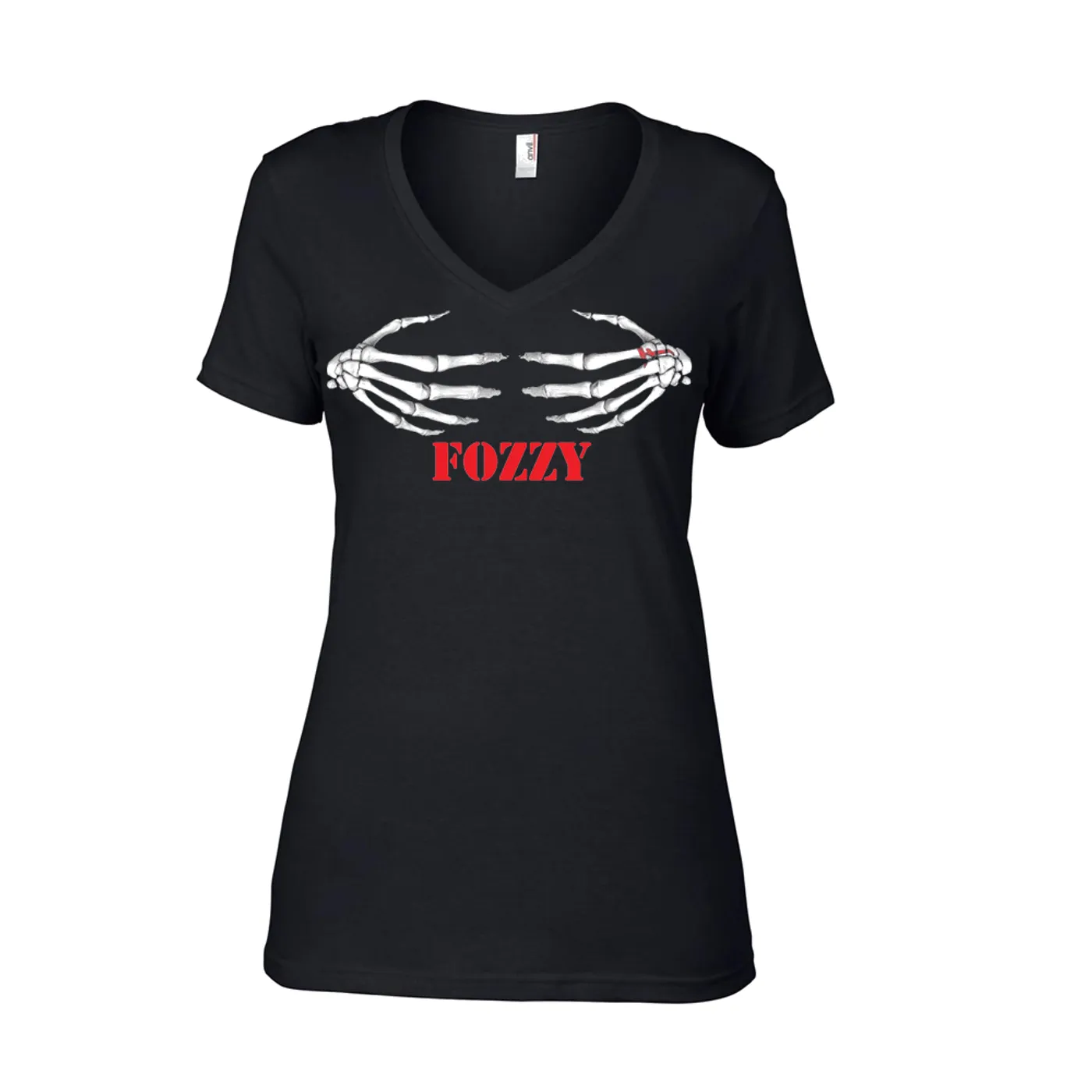 Fozzy Skele-hands Womens Tee (Black)