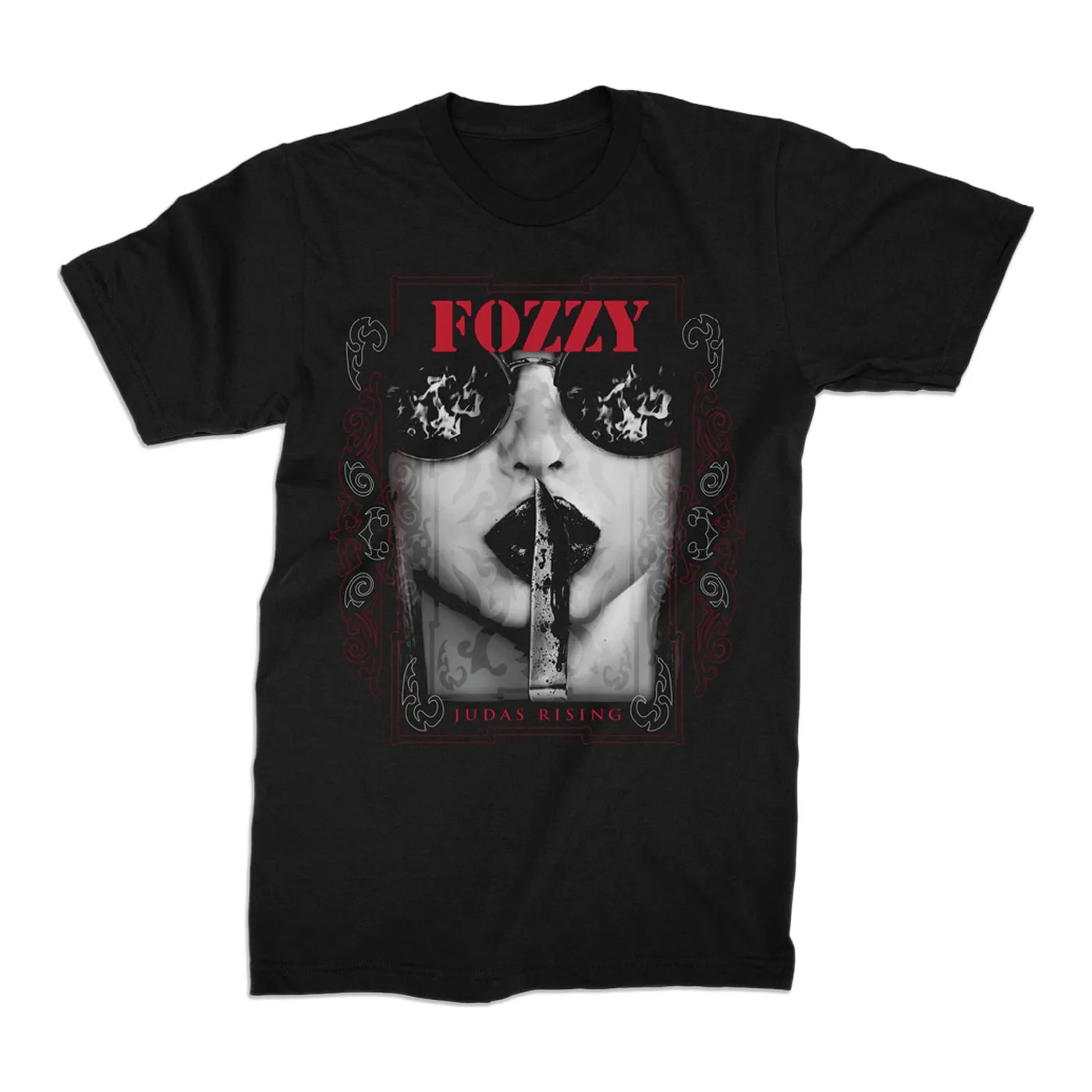 Fozzy Judas Rising Tee (Black)