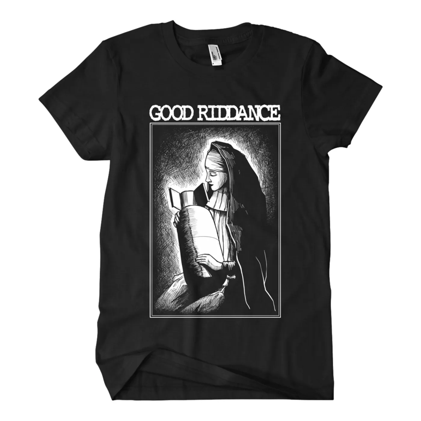 Good Riddance Nun Tee (Black)
