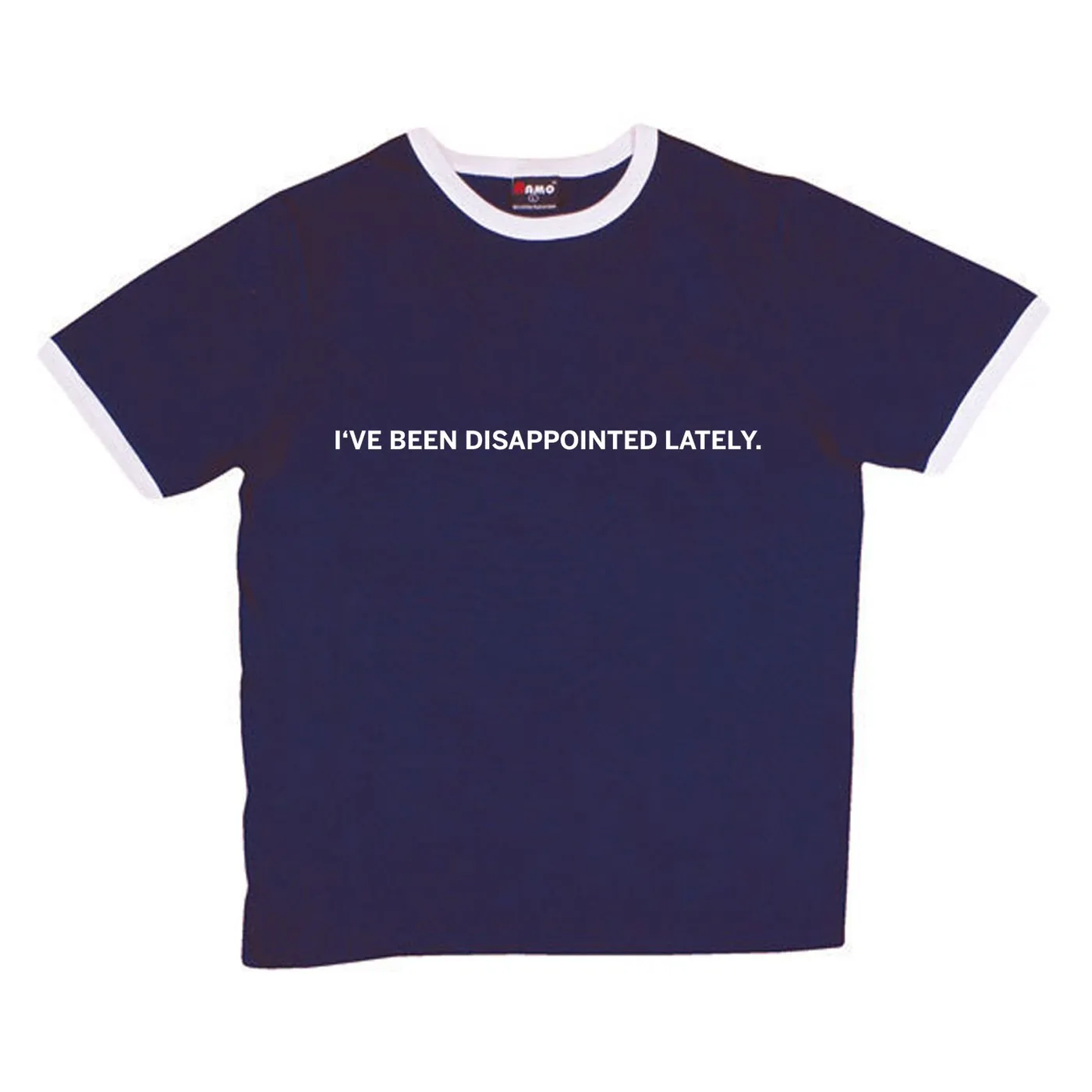 WAAX I've Been Disappointed Lately Tee (Navy/White)
