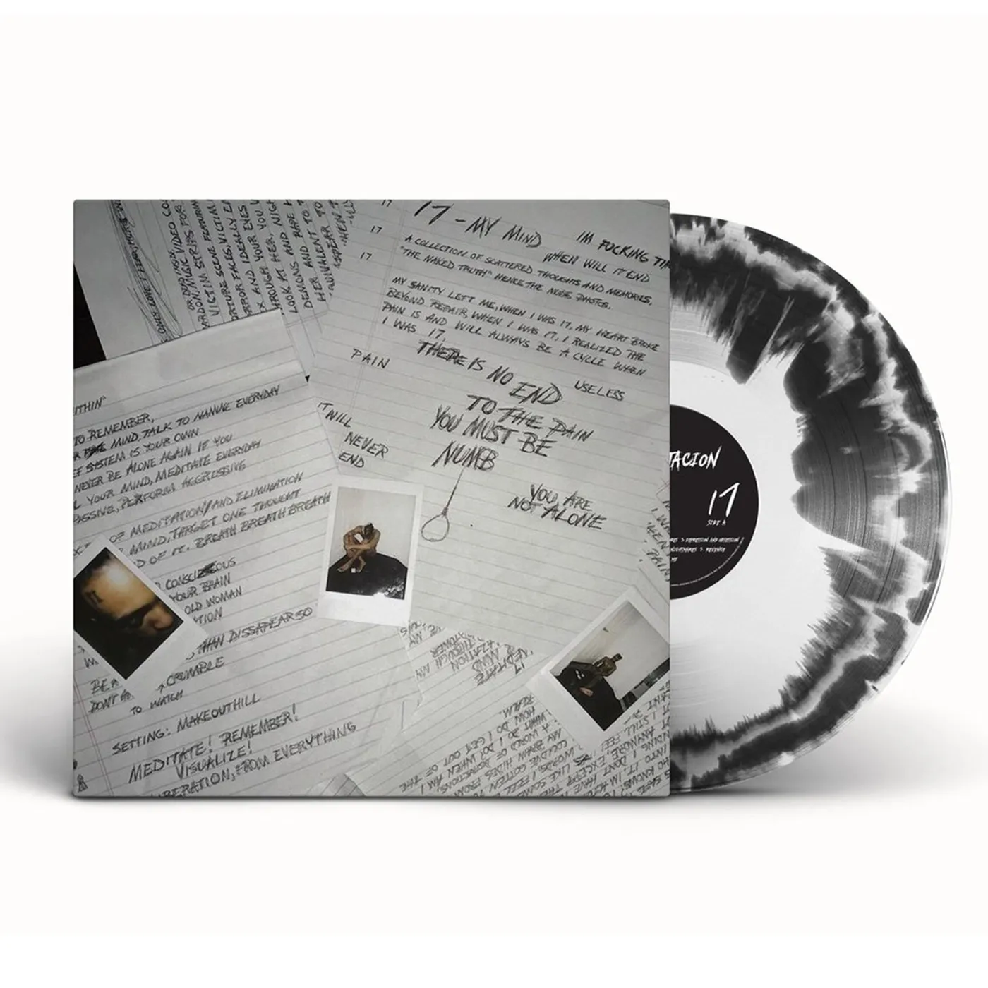 XXXTENTACION 17 Vinyl (Black & White)