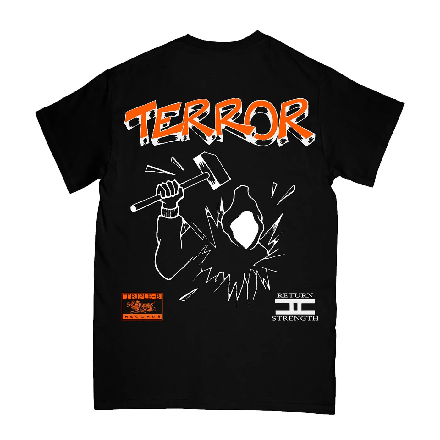 Terror Hooded Guys T-Shirt (Black)