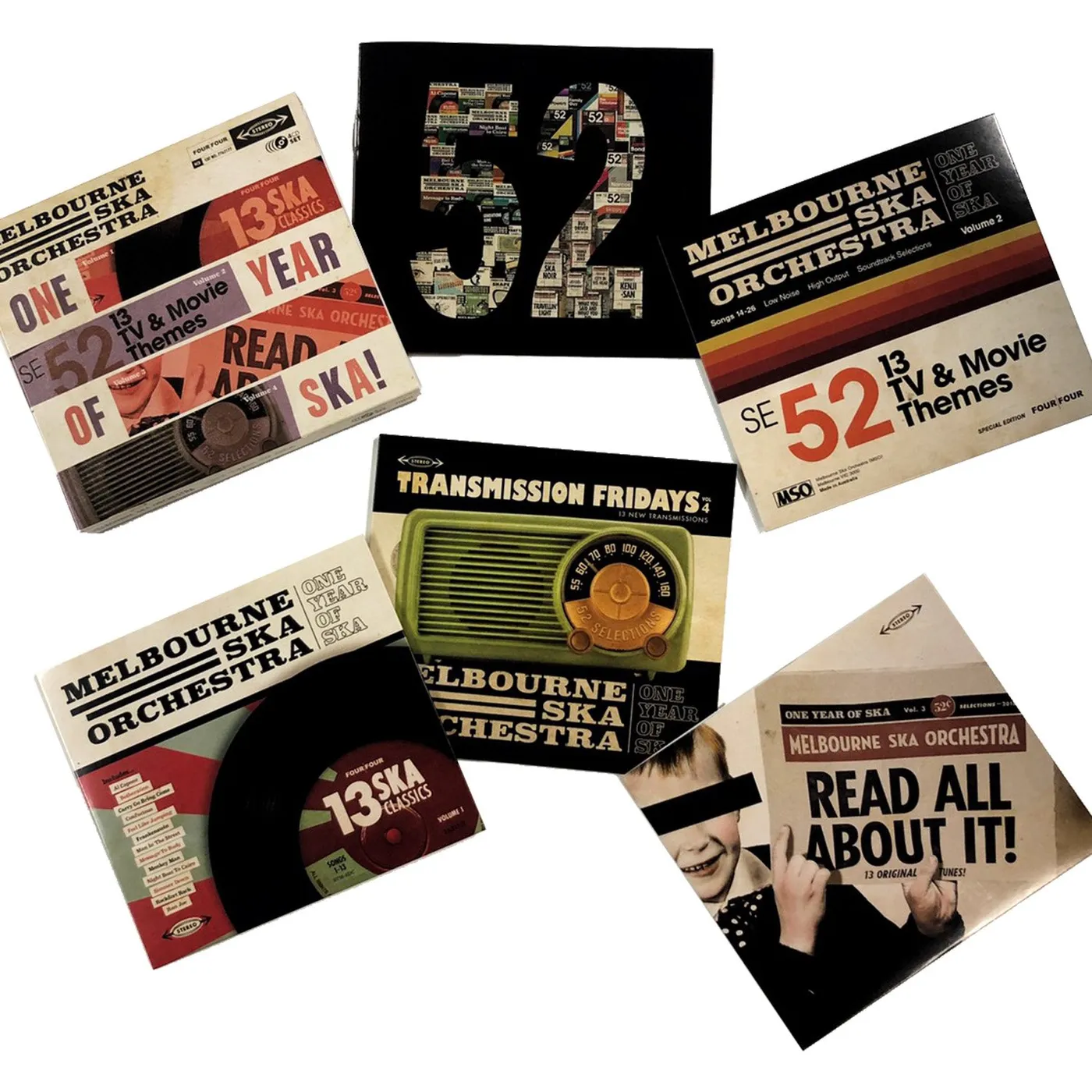 Melbourne Ska Orchestra One Year of Ska Box Set - 4CD