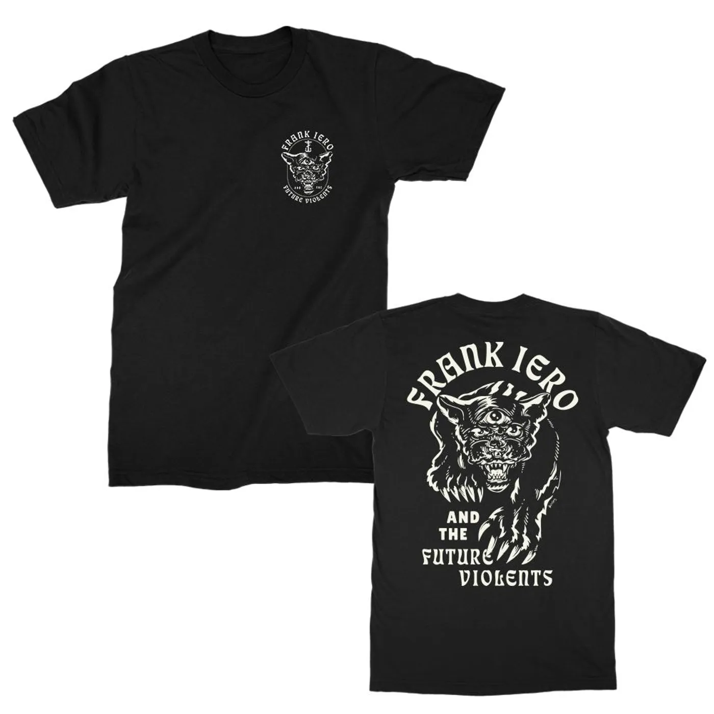 Frank Iero Panther T-shirt (Black)