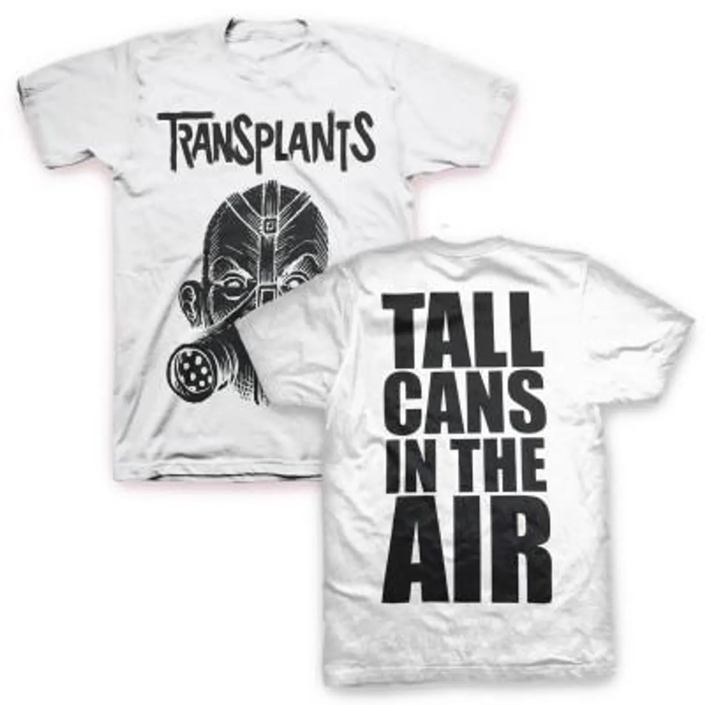 Transplants Tall Cans T-shirt (White)