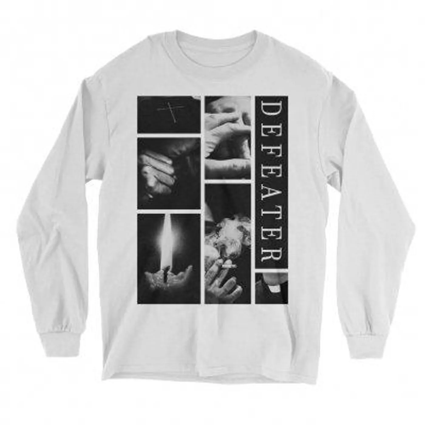 Defeater Collage Longsleeve (White)