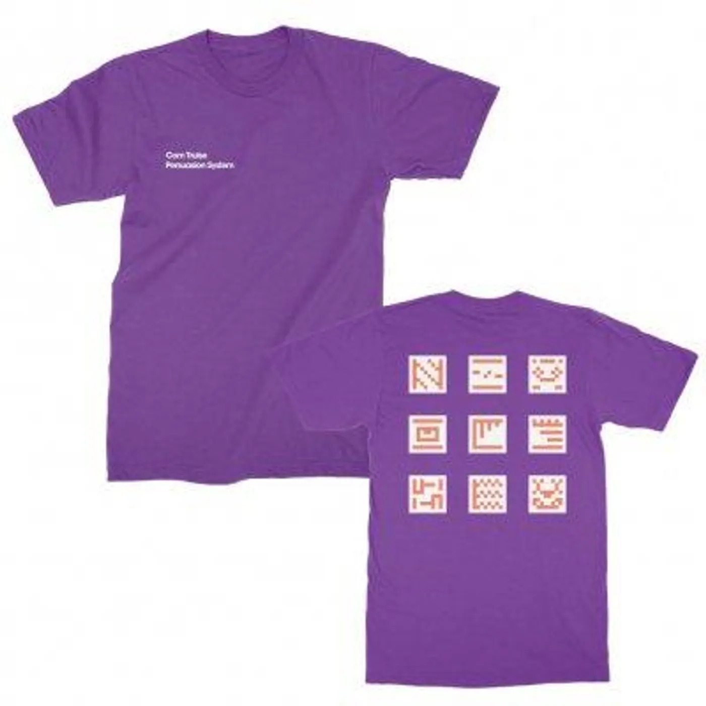Com Truise Persuasion System Grid Tee (Purple)