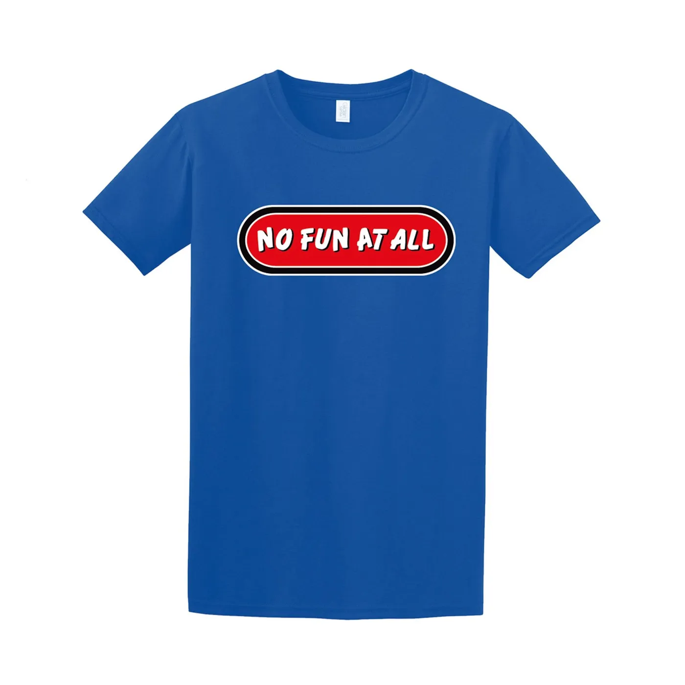 No Fun At All Logo Tee (Blue)