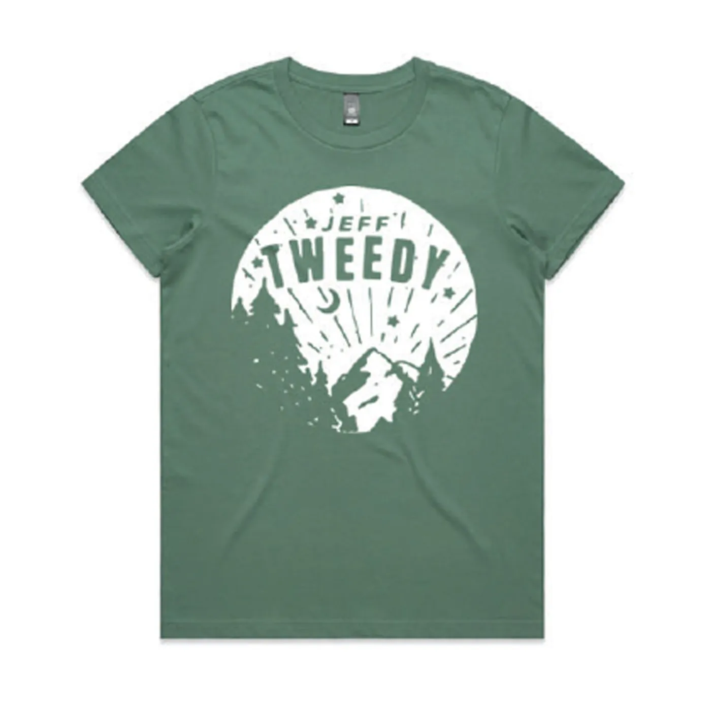 Jeff Tweedy Night Sky 2019 women’s Tour T-Shirt (Sage)