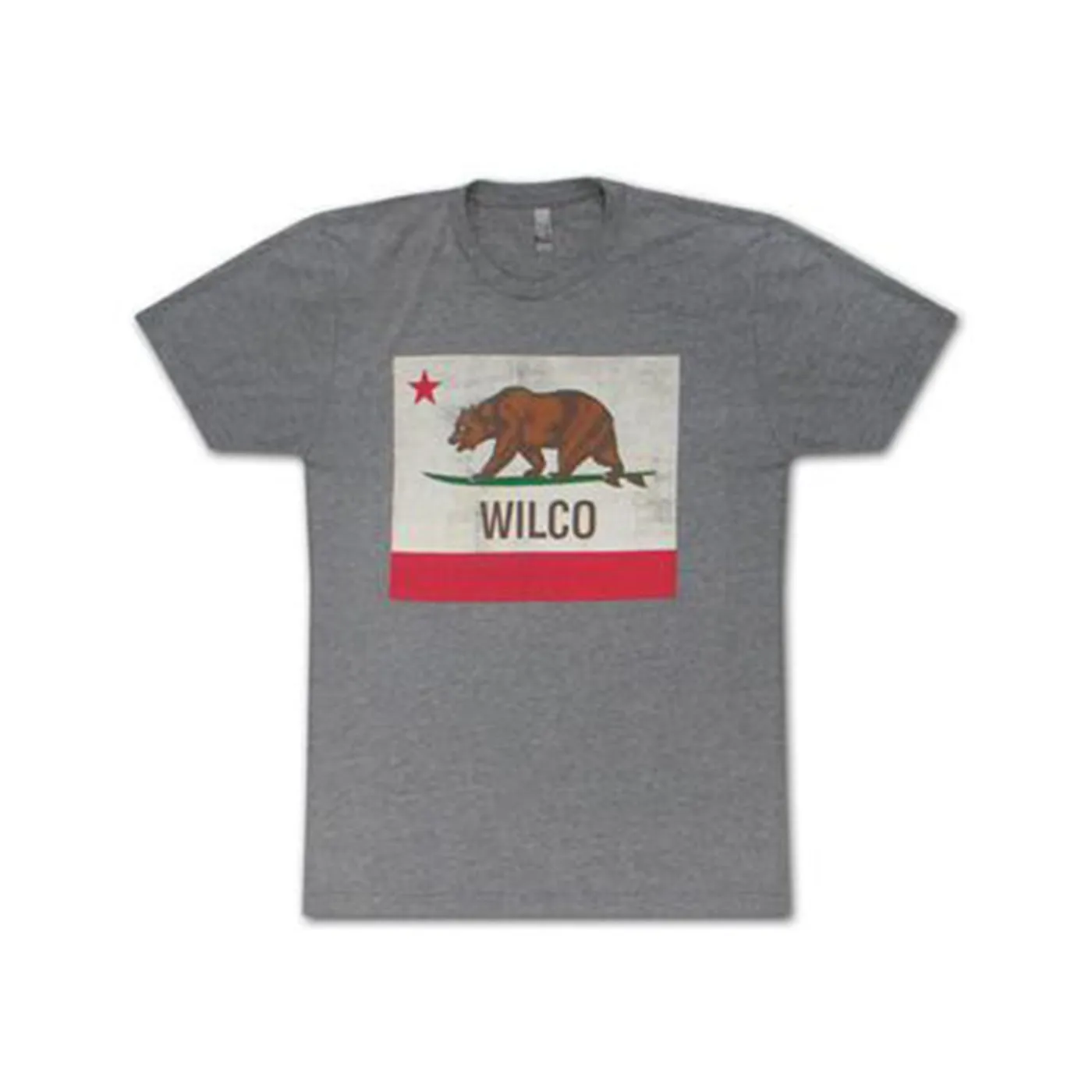 Wilco Surfing Bear T-shirt (Grey)