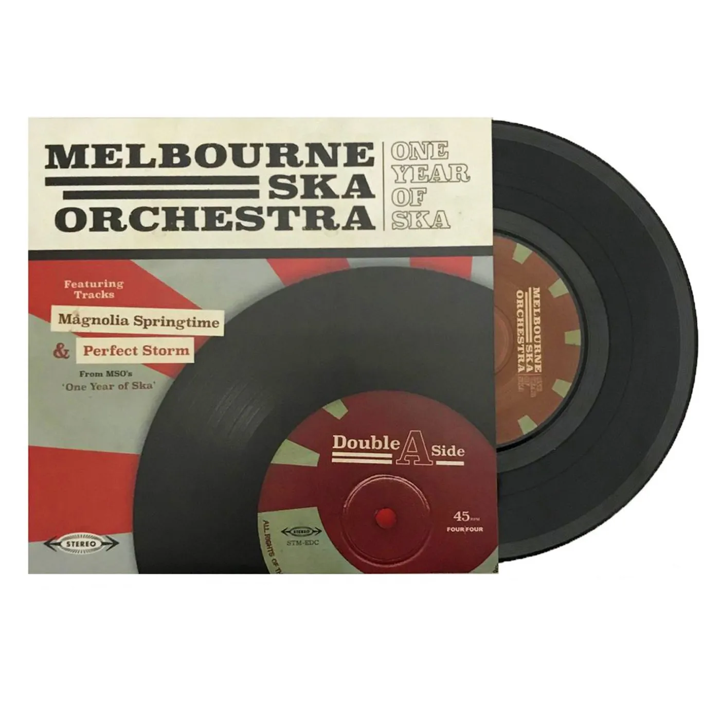 Melbourne Ska Orchestra Magnolia Springtime & Perfect Storm 7" (Black) (Vinyl)