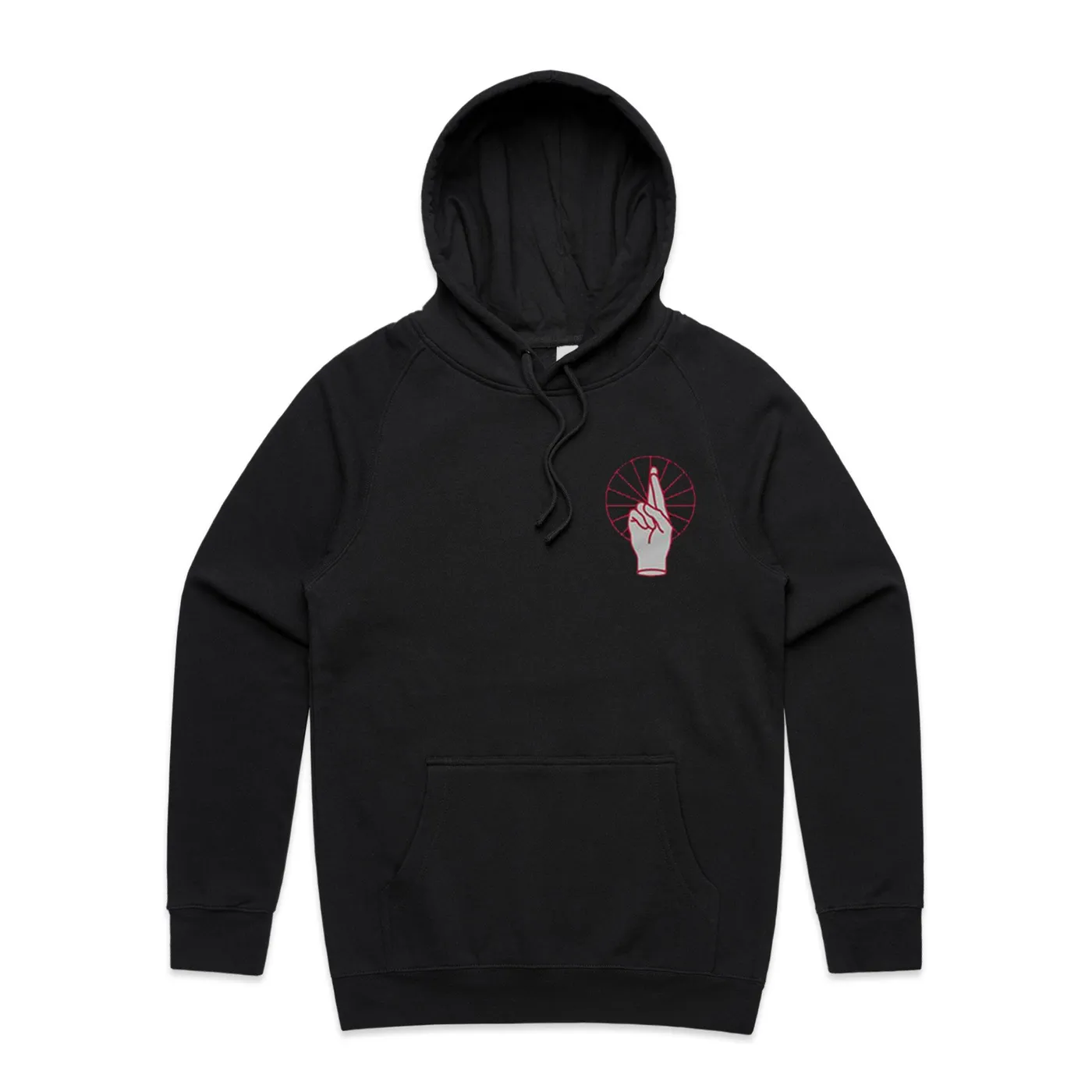 Anberlin Knockout Pullover Hoodie (Black)