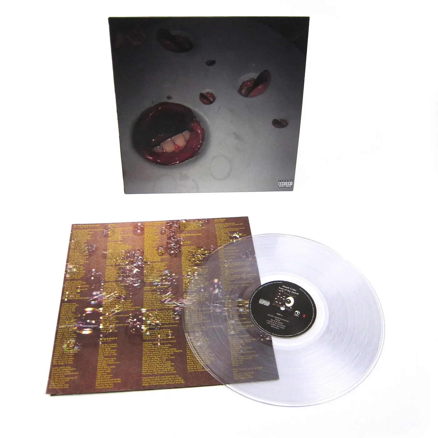 Death Grips Year of the Snitch LP (Clear) (Vinyl)