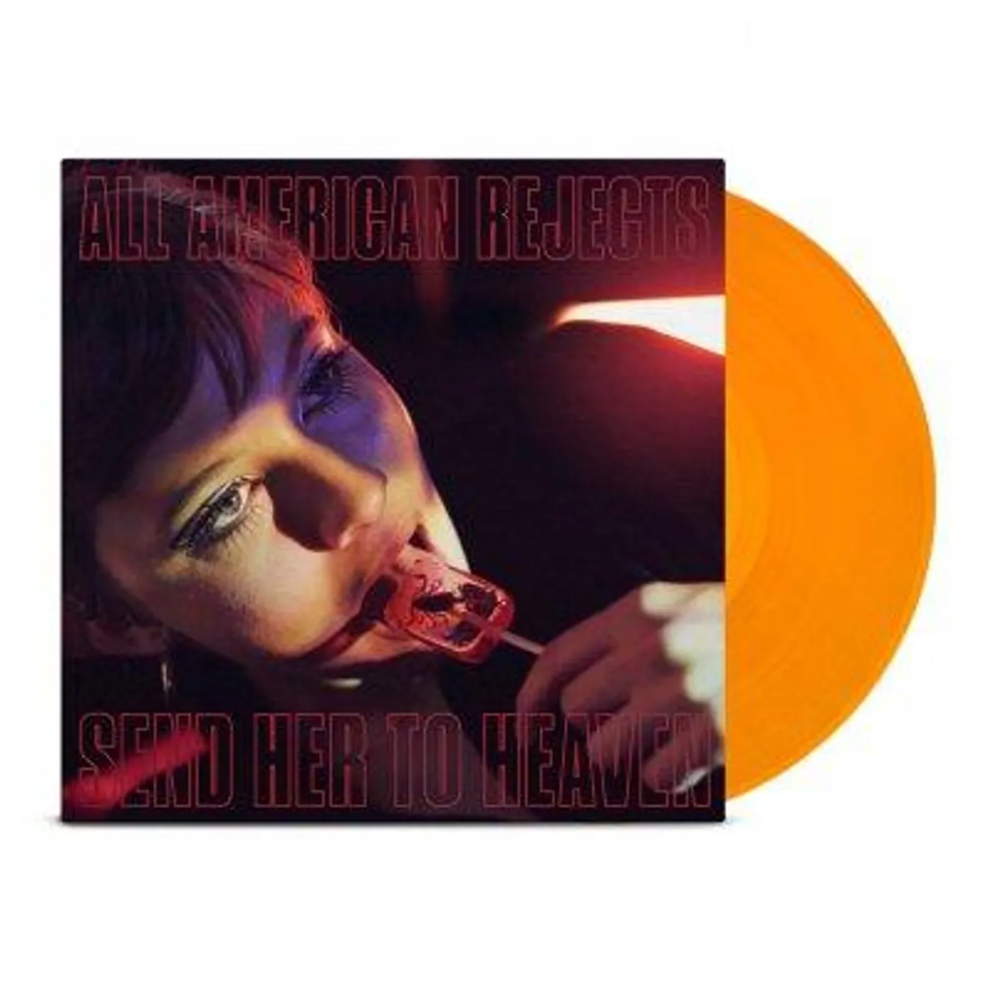 The All-American Rejects Send Her To Heaven 12" (Orange)