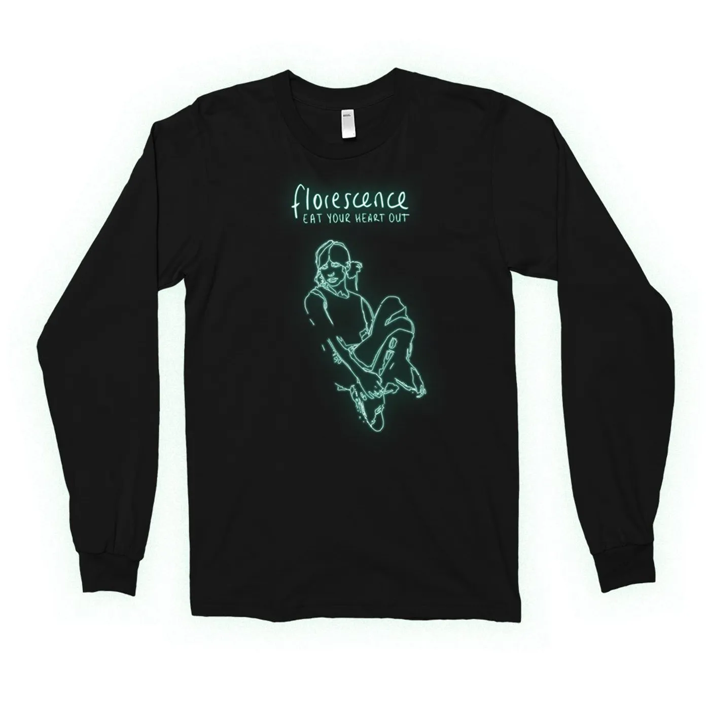 Eat Your Heart Out Florescence Longsleeve (Black)