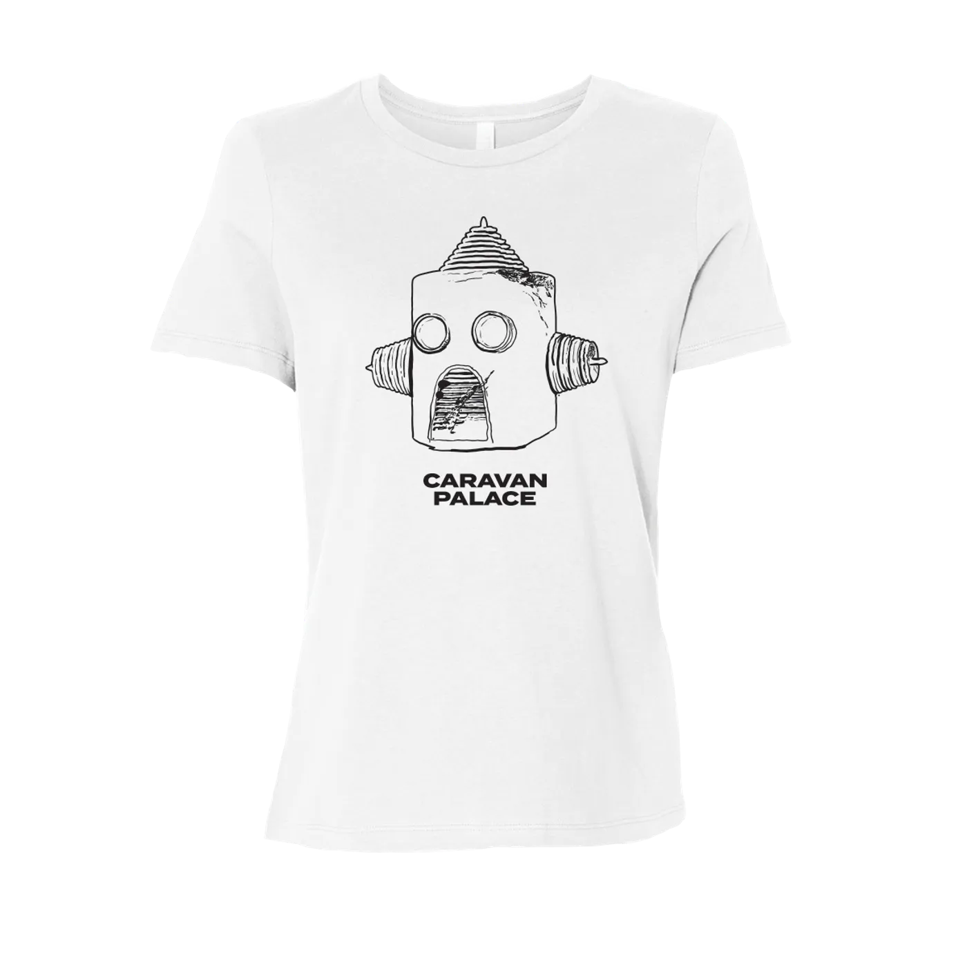 Caravan Palace Drawbot T-Shirt - Women's