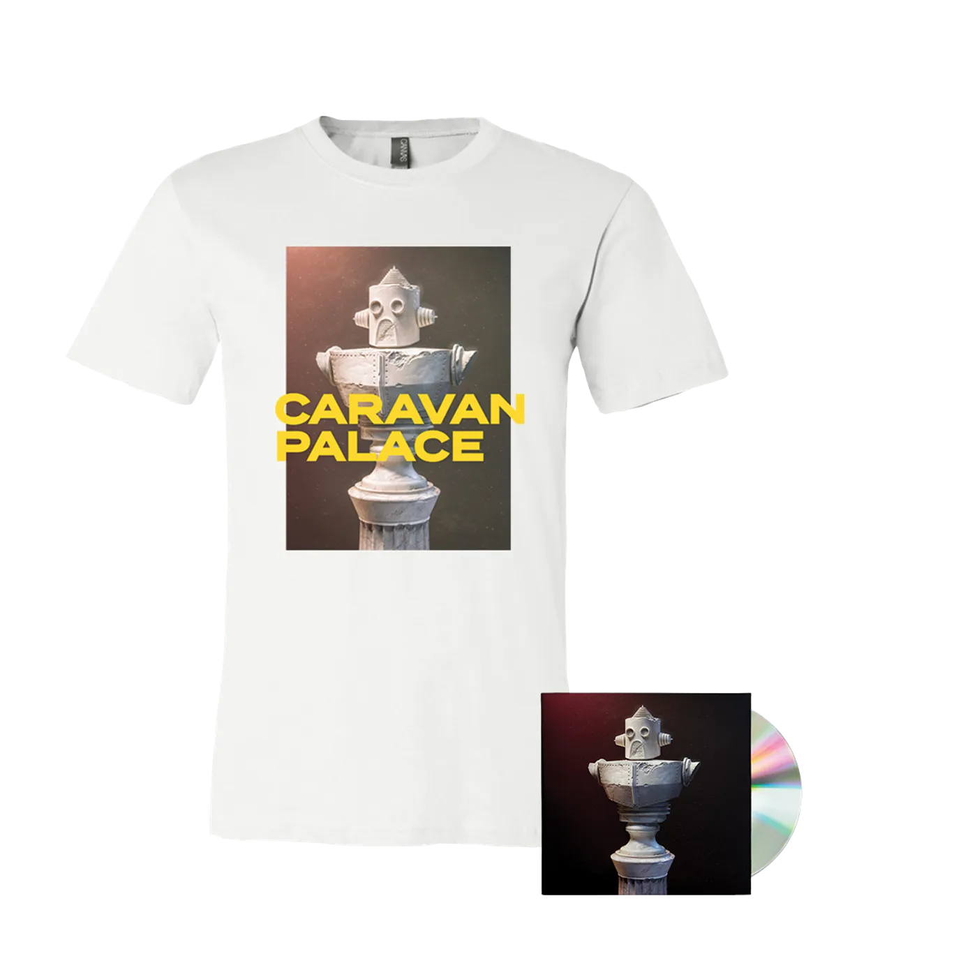 Caravan Palace Chronologic T-Shirt + CD Bundle